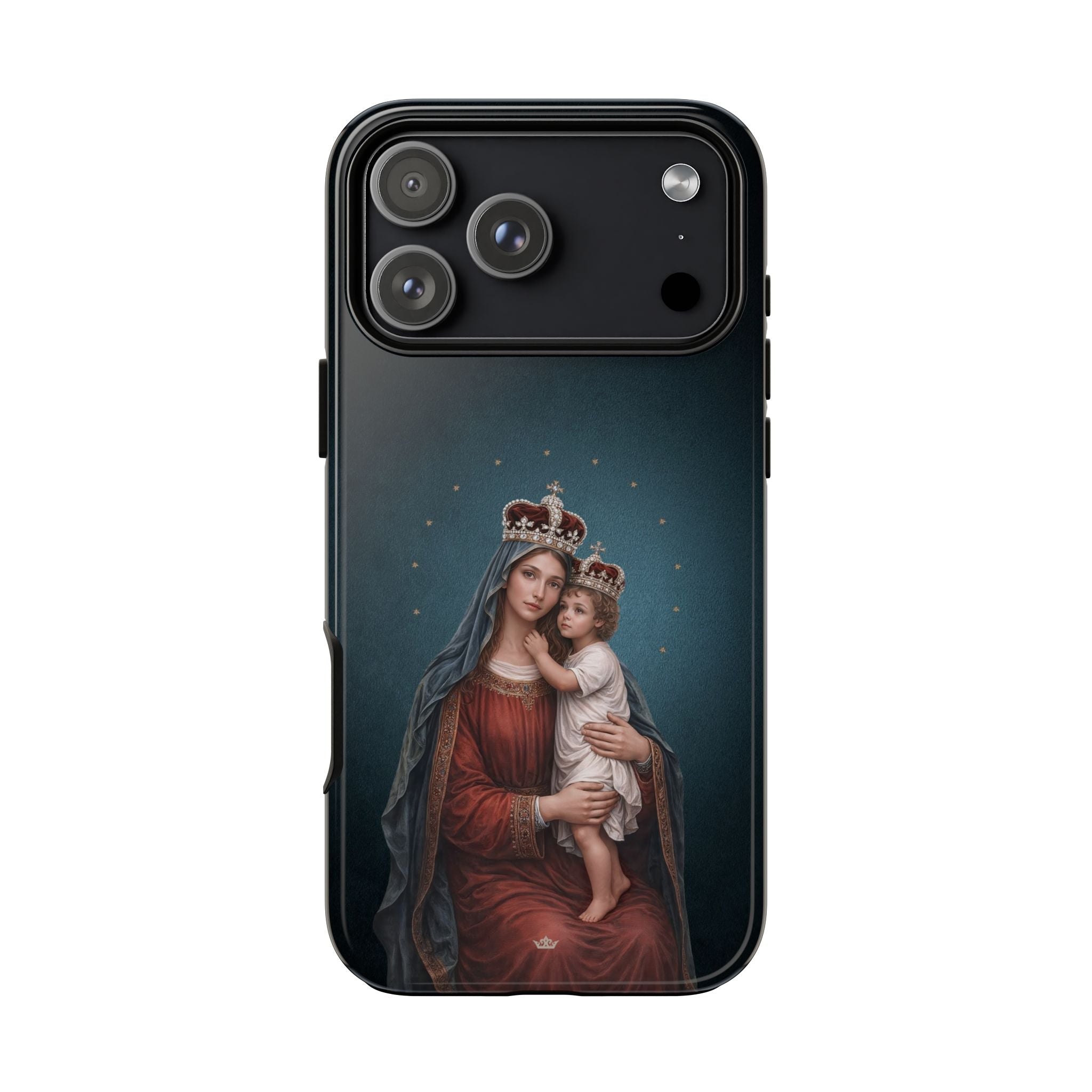 Divine King and Queen Hard Phone Case (Midnight Blue) - Venxara