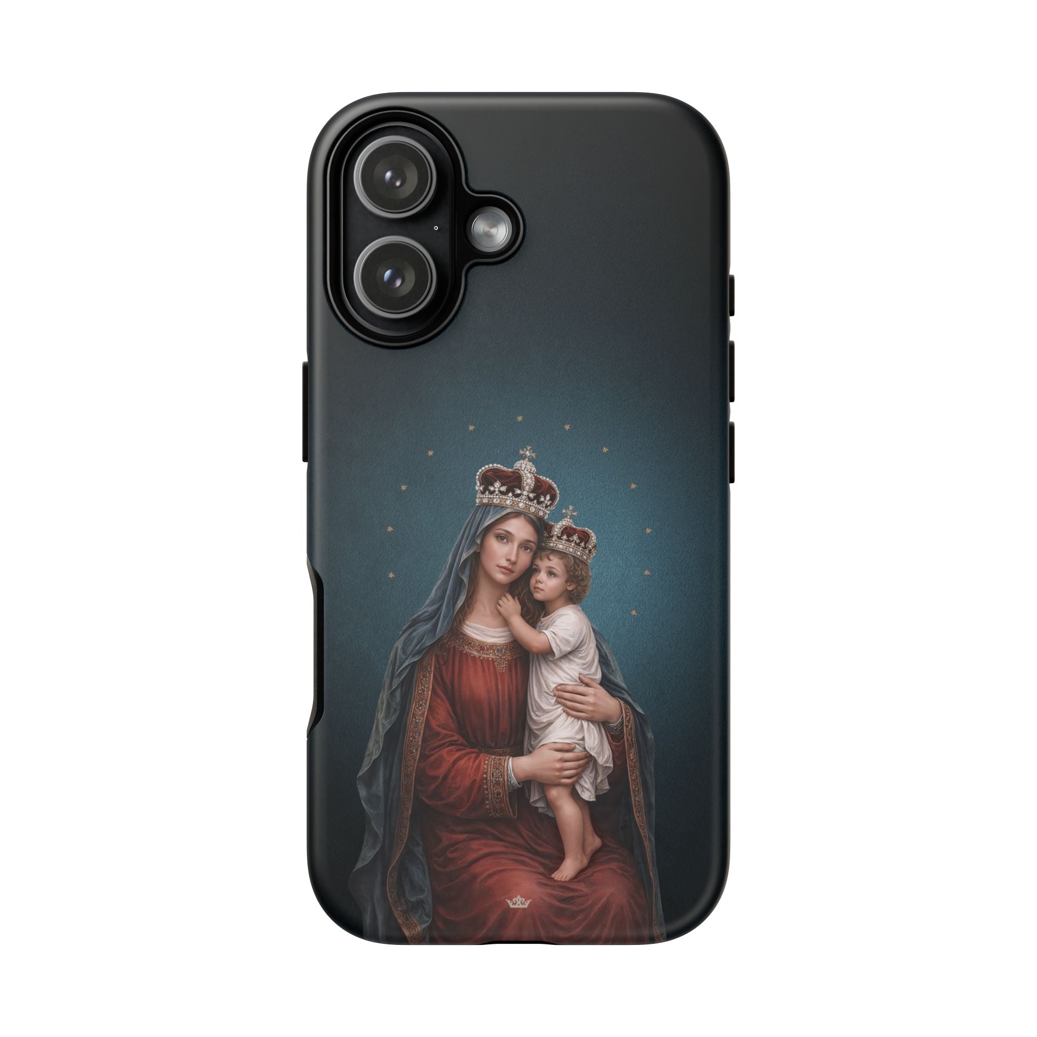 Divine King and Queen Hard Phone Case (Midnight Blue) - Venxara
