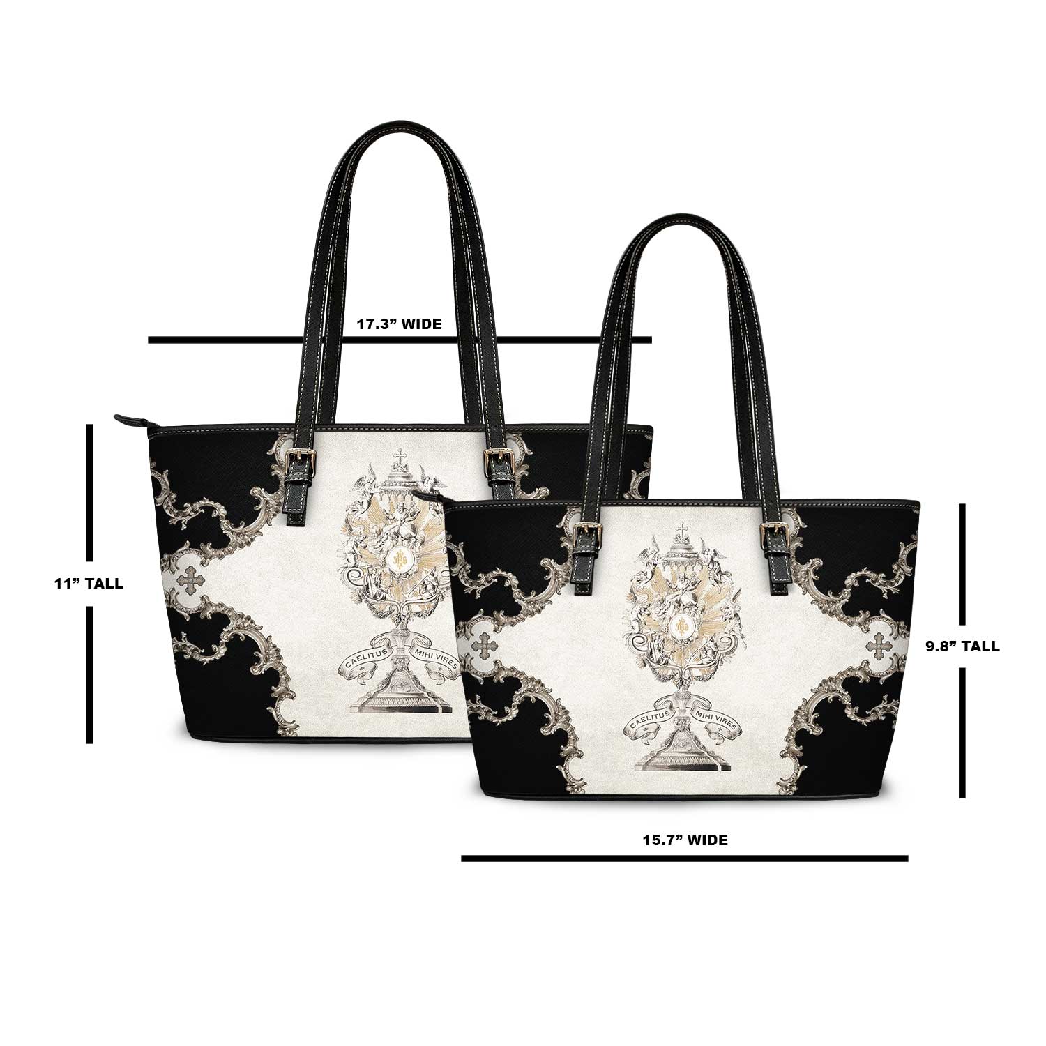 Divine Strength Tote Bag (Beige Baroque) - VENXARA®