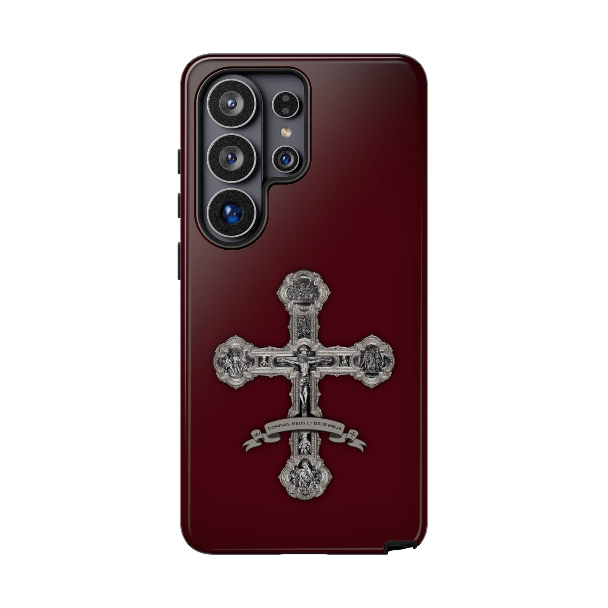 Divinity Hard Phone Case (Cardinal Red) Copyright VENXARA