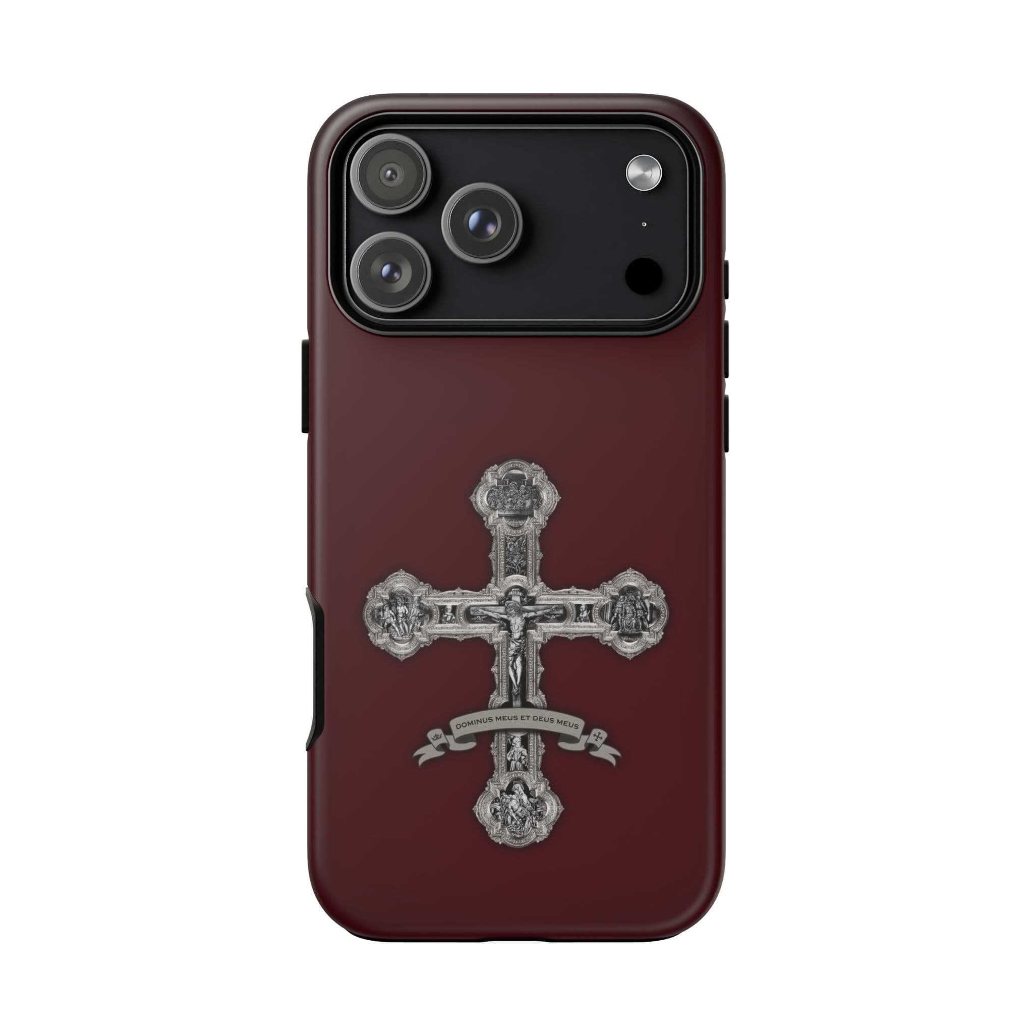 Divinity Hard Phone Case (Cardinal Red) Copyright VENXARA