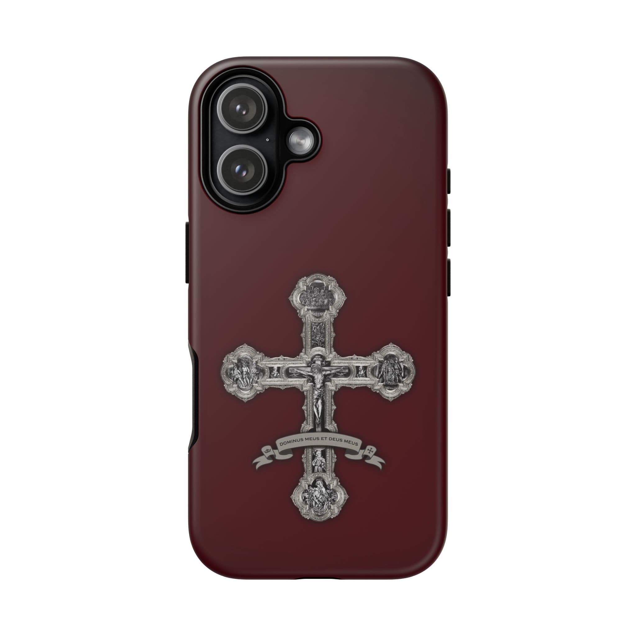 Divinity Hard Phone Case (Cardinal Red) Copyright VENXARA