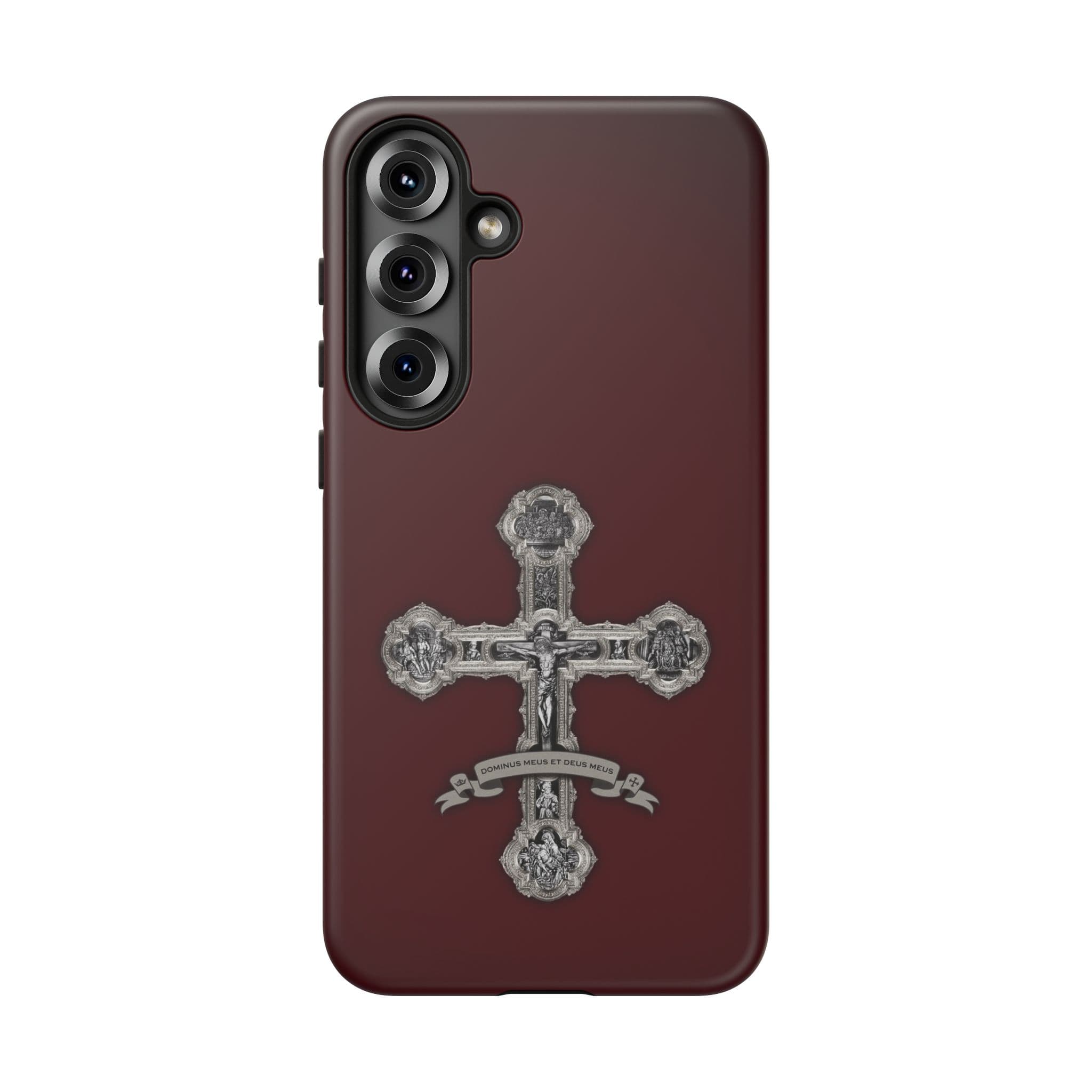 Divinity Hard Phone Case (Cardinal Red) Copyright VENXARA