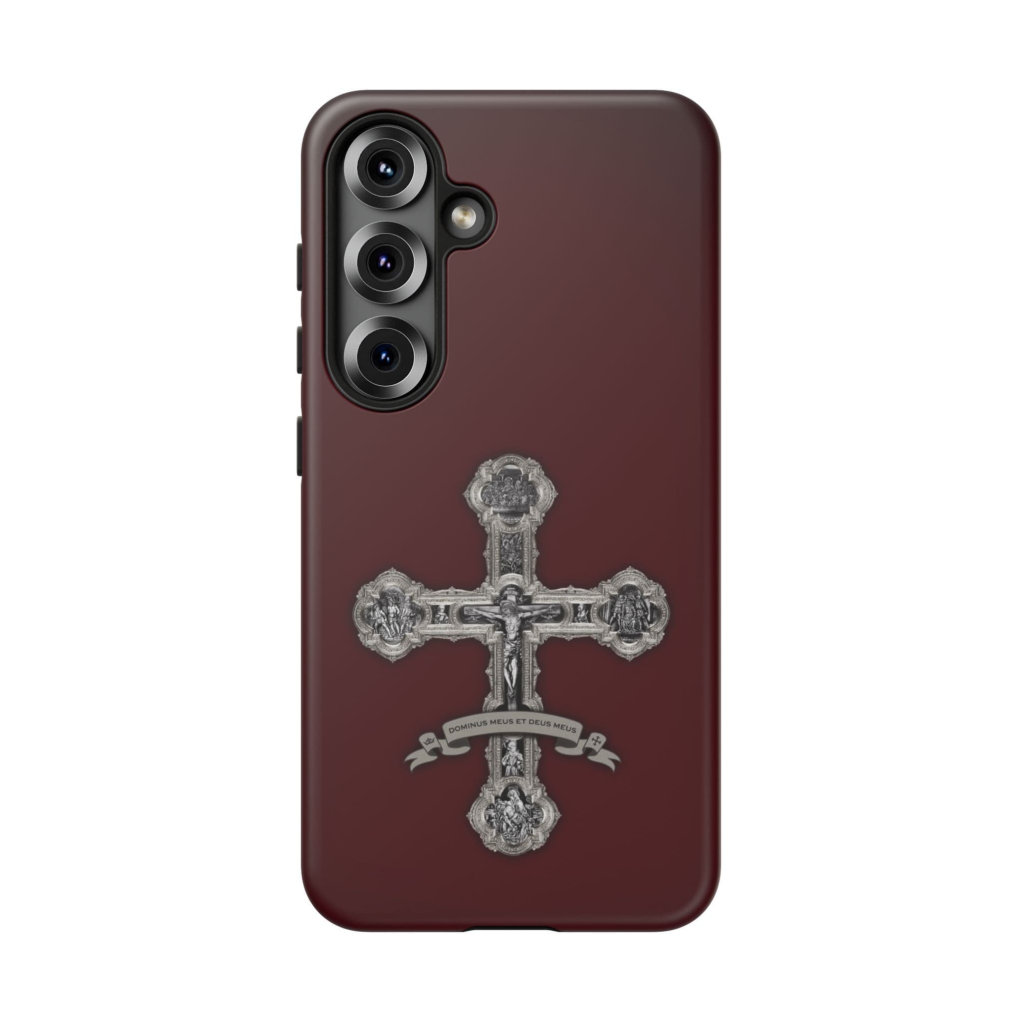 Divinity Hard Phone Case (Cardinal Red) Copyright VENXARA