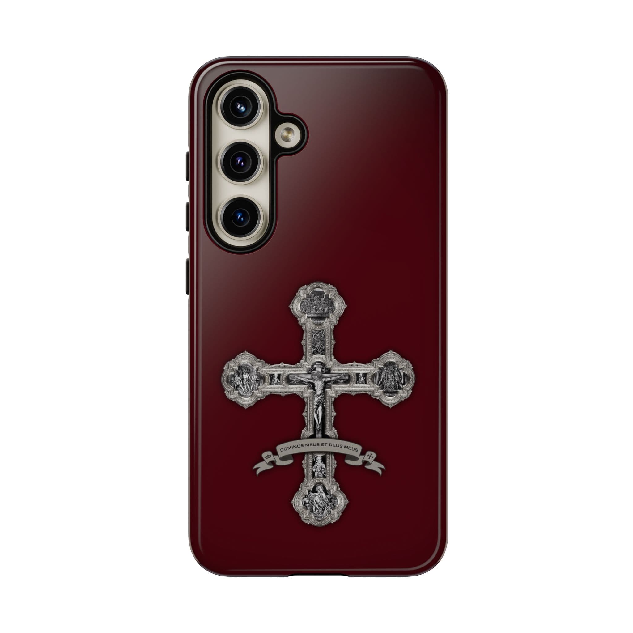 Divinity Hard Phone Case (Cardinal Red) Copyright VENXARA