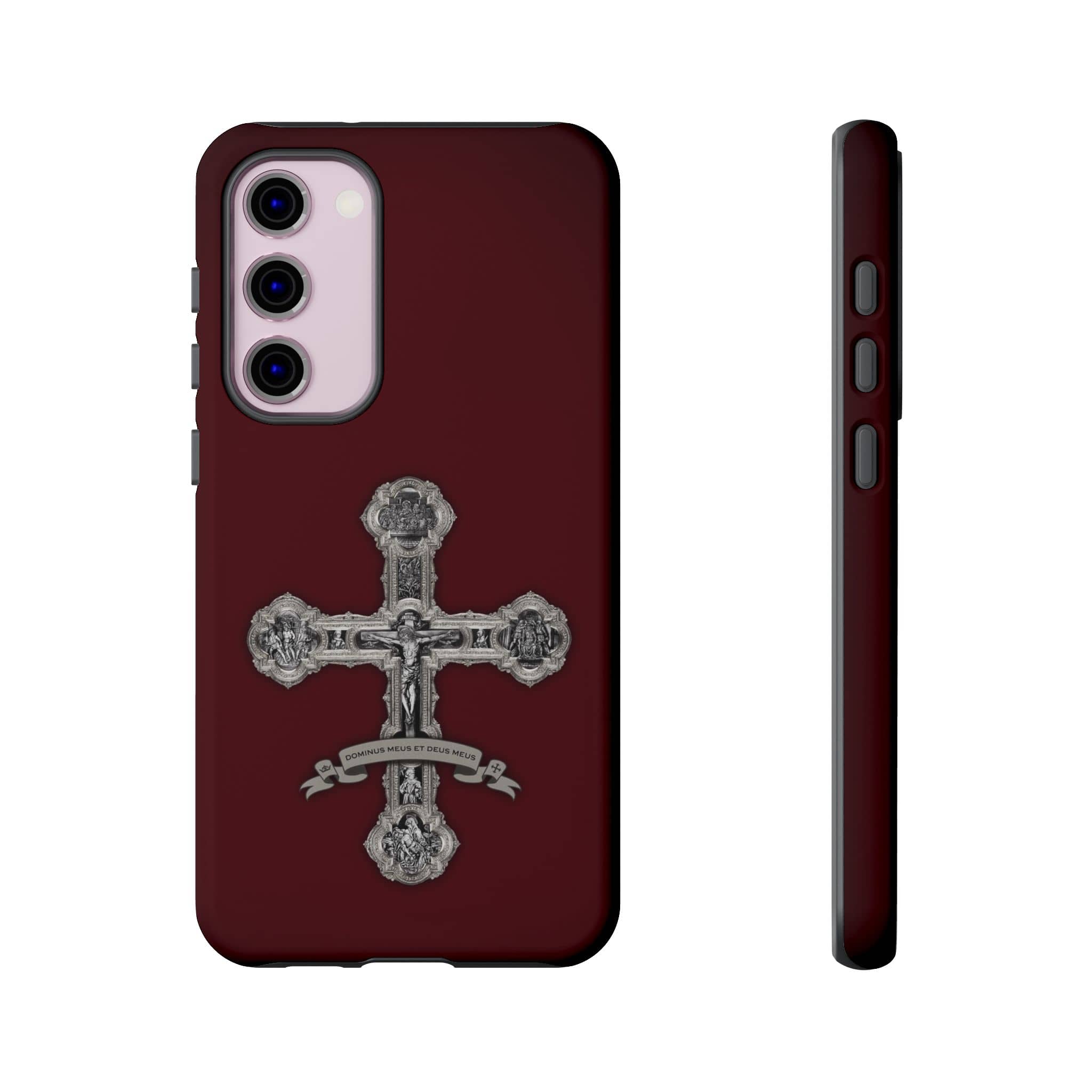 Divinity Hard Phone Case (Cardinal Red) Copyright VENXARA