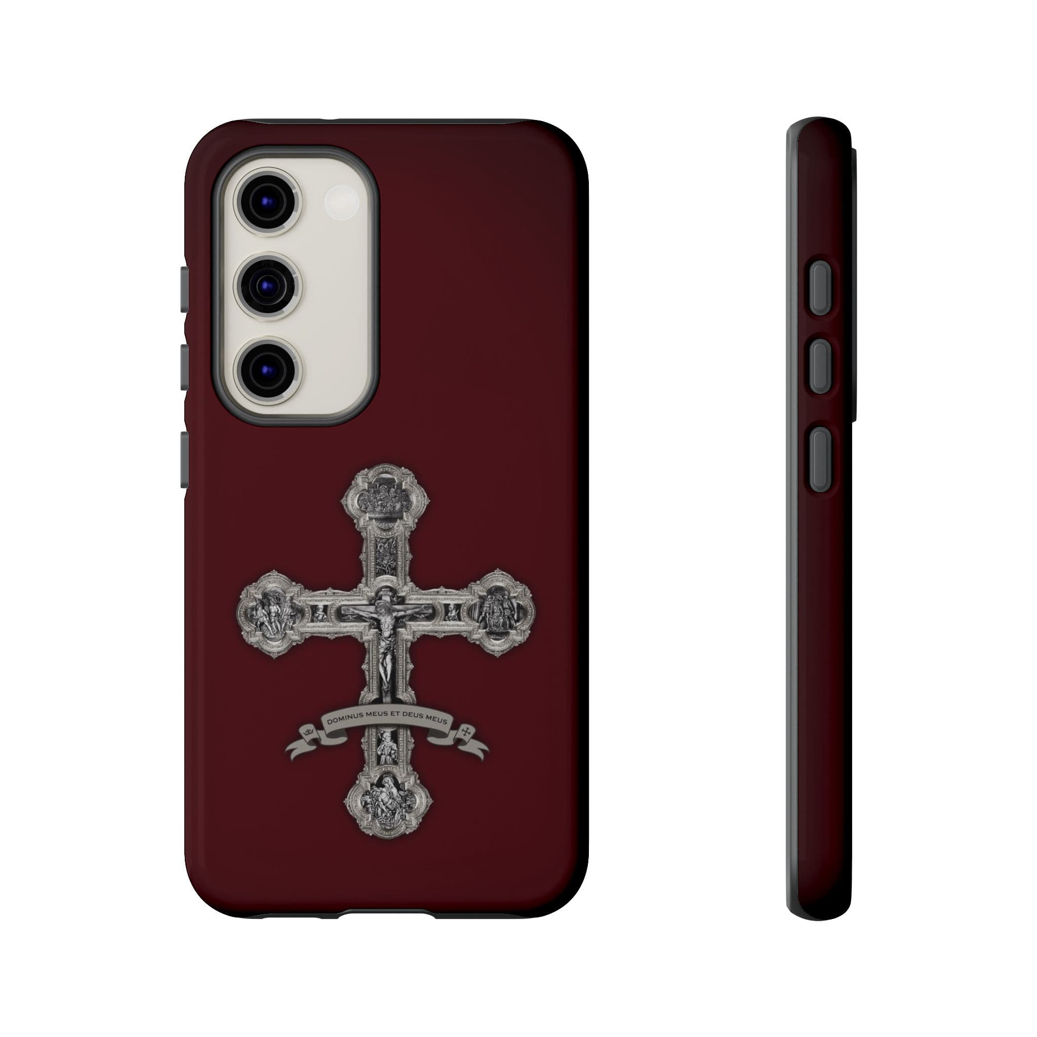Divinity Hard Phone Case (Cardinal Red) Copyright VENXARA