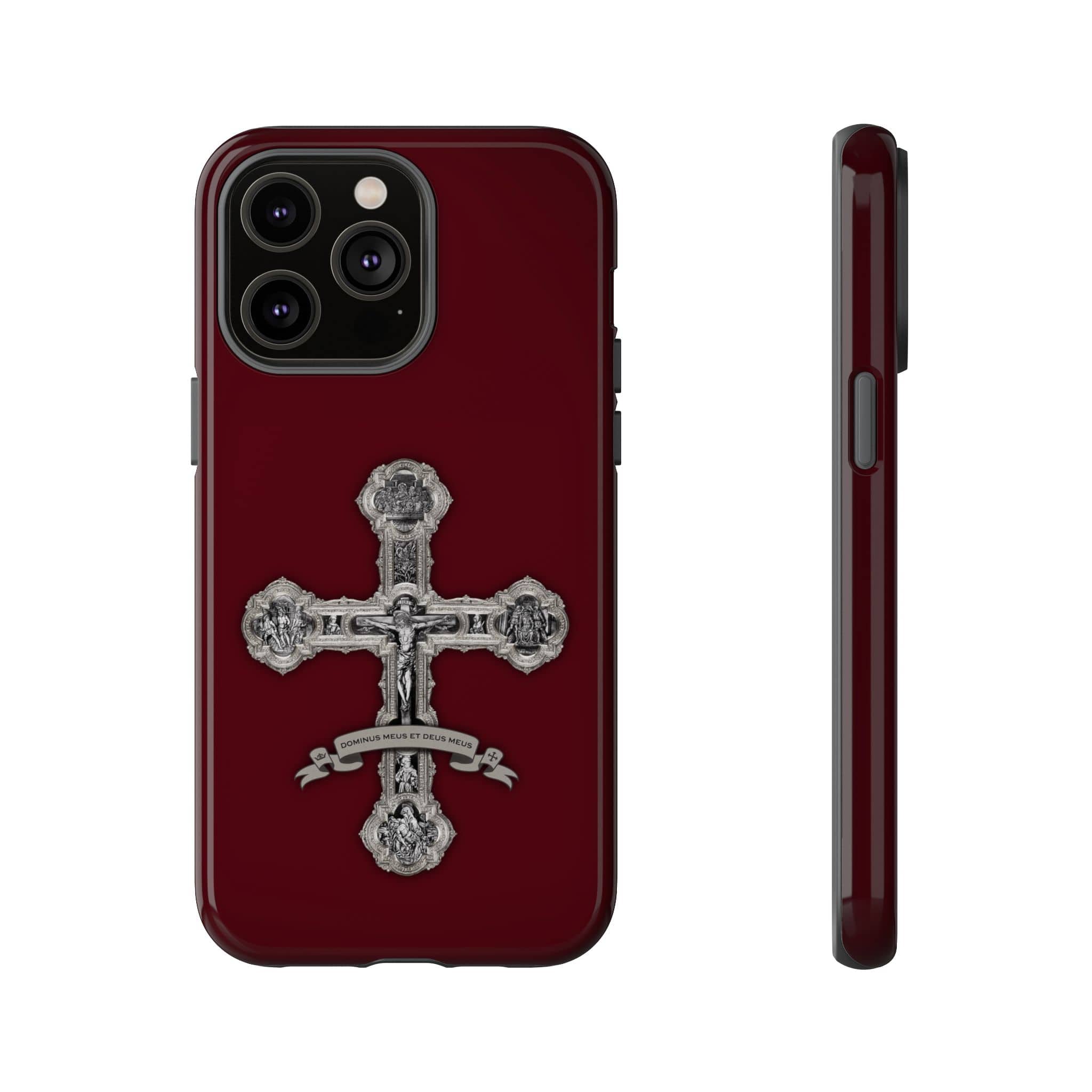 Divinity Hard Phone Case (Cardinal Red) Copyright VENXARA