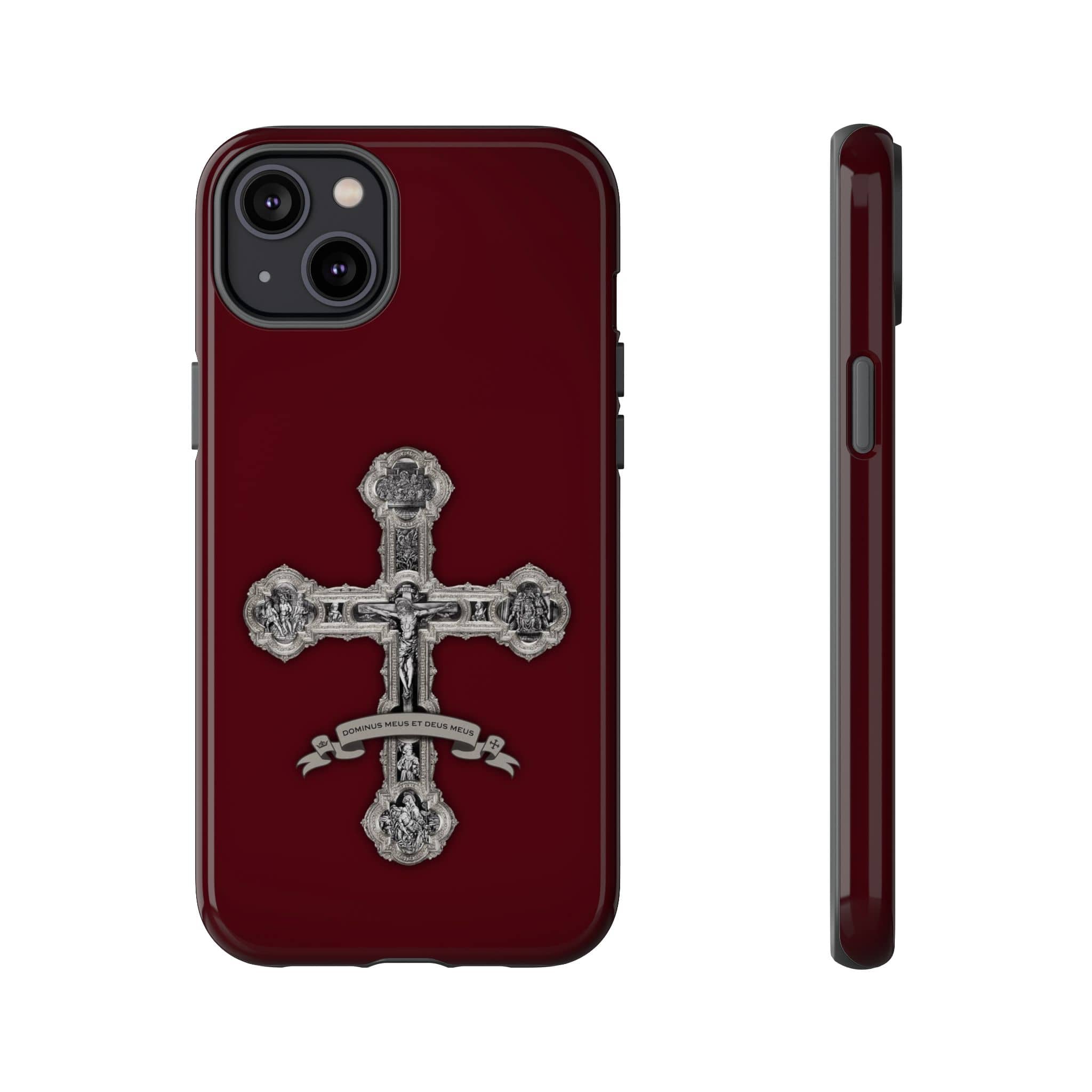 Divinity Hard Phone Case (Cardinal Red) Copyright VENXARA