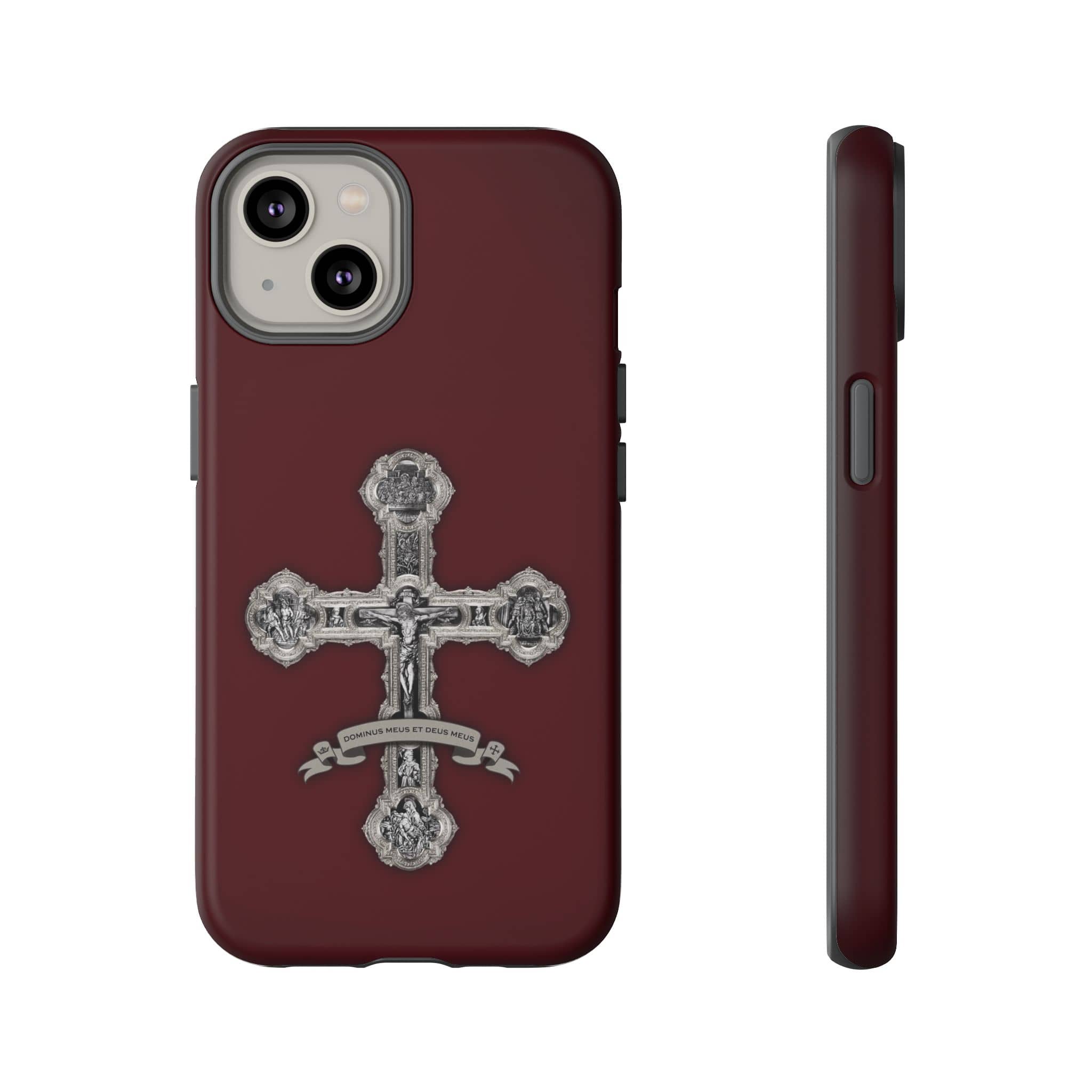 Divinity Hard Phone Case (Cardinal Red) Copyright VENXARA