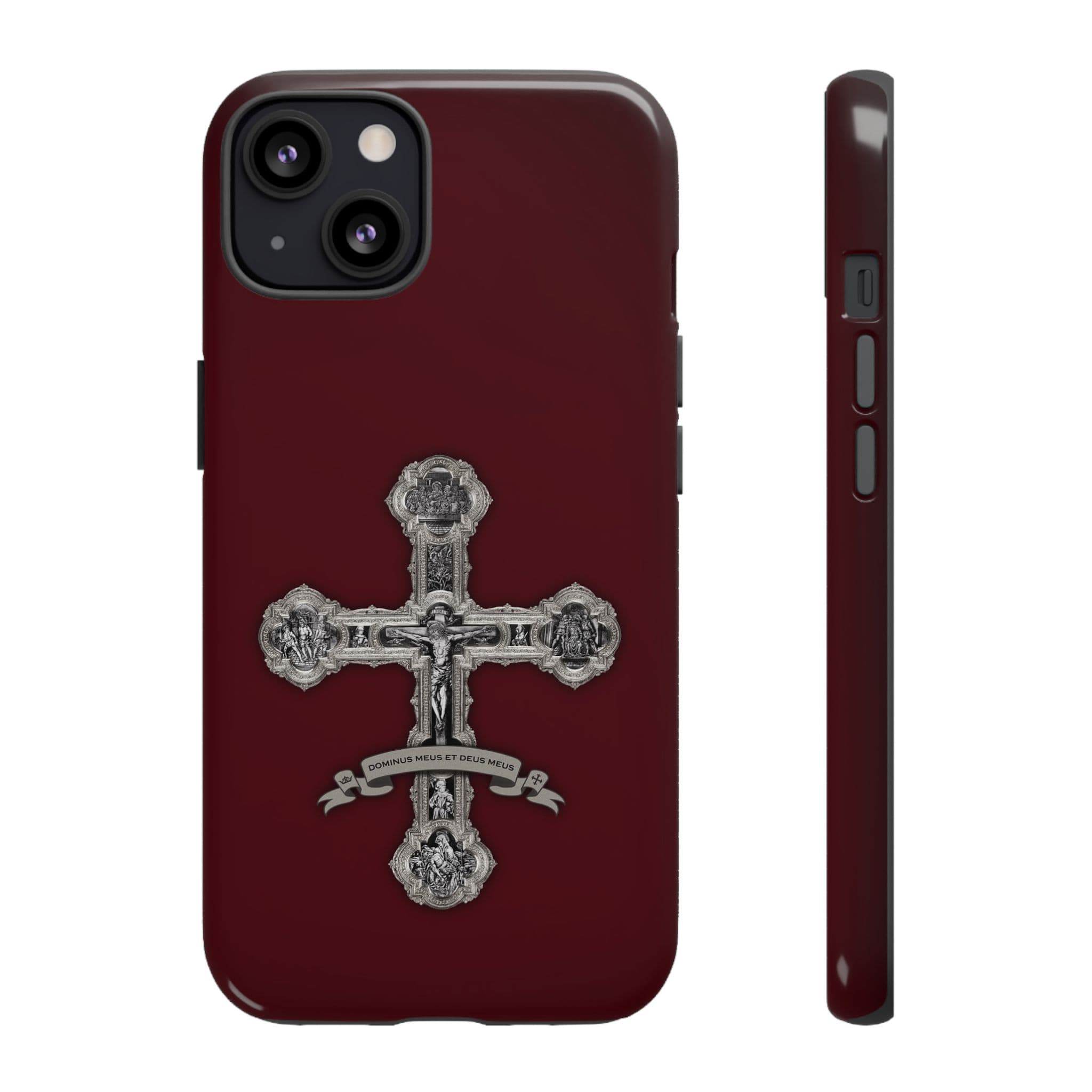 Divinity Hard Phone Case (Cardinal Red) Copyright VENXARA