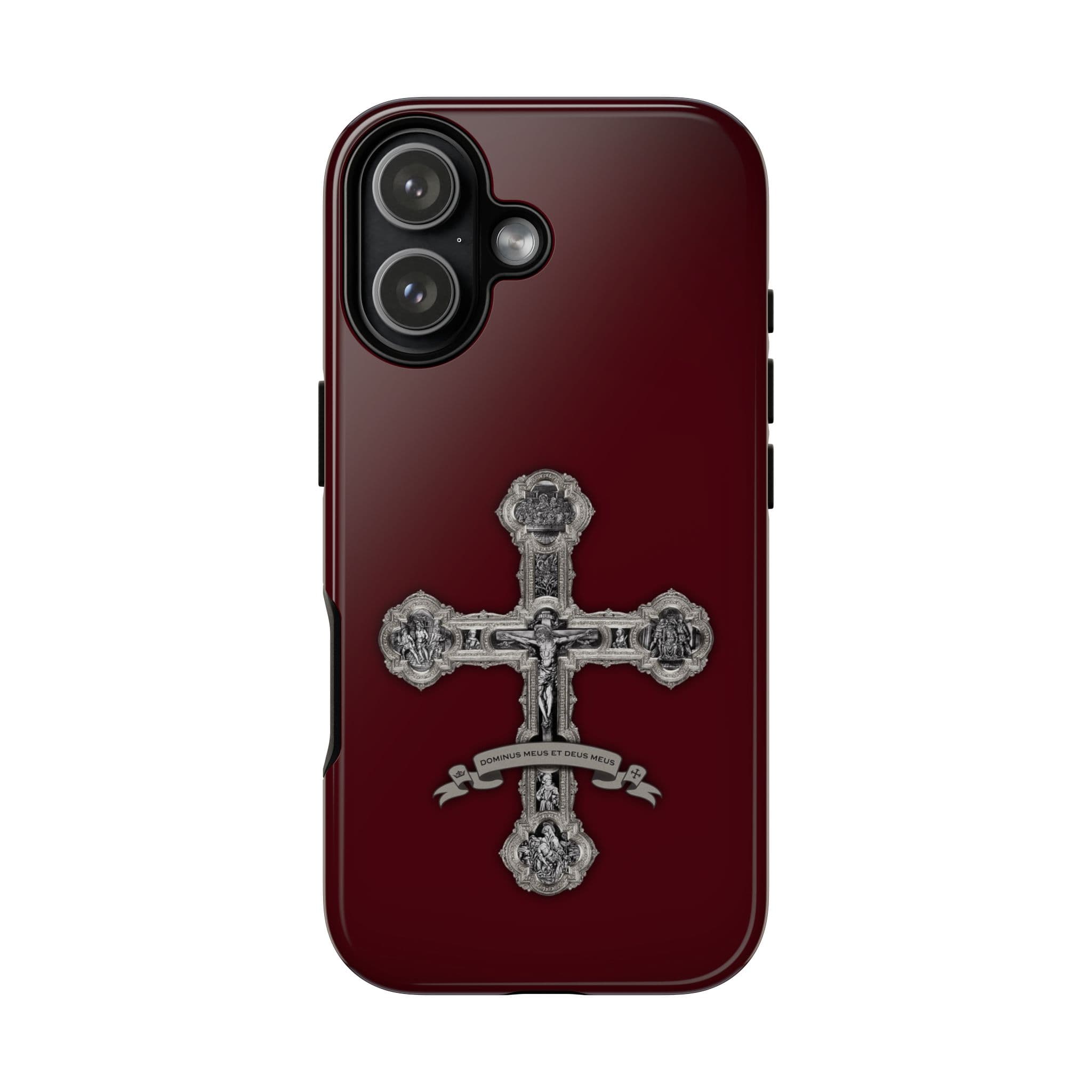 Divinity Hard Phone Case (Cardinal Red) Copyright VENXARA