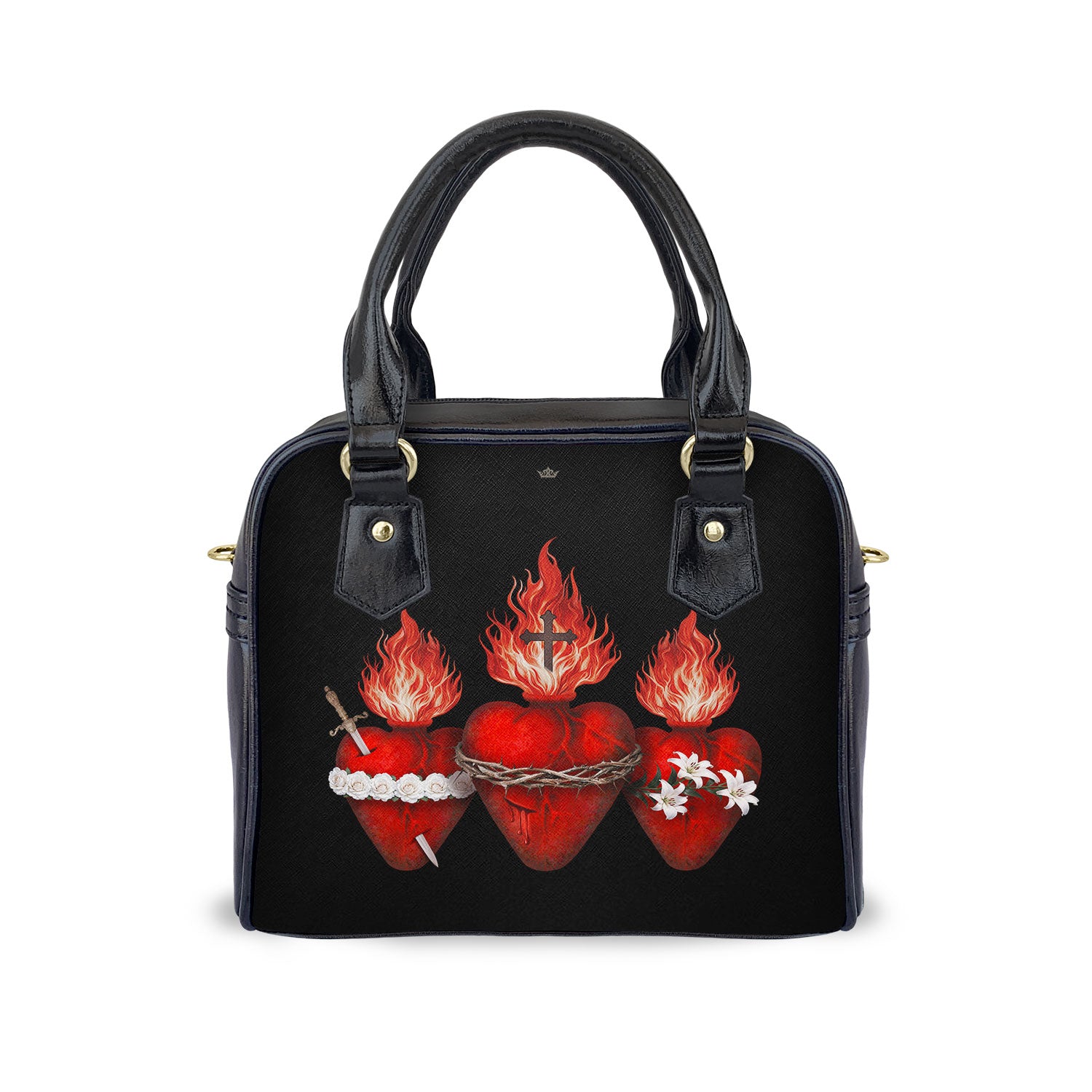 Holy Family Hearts Handbag