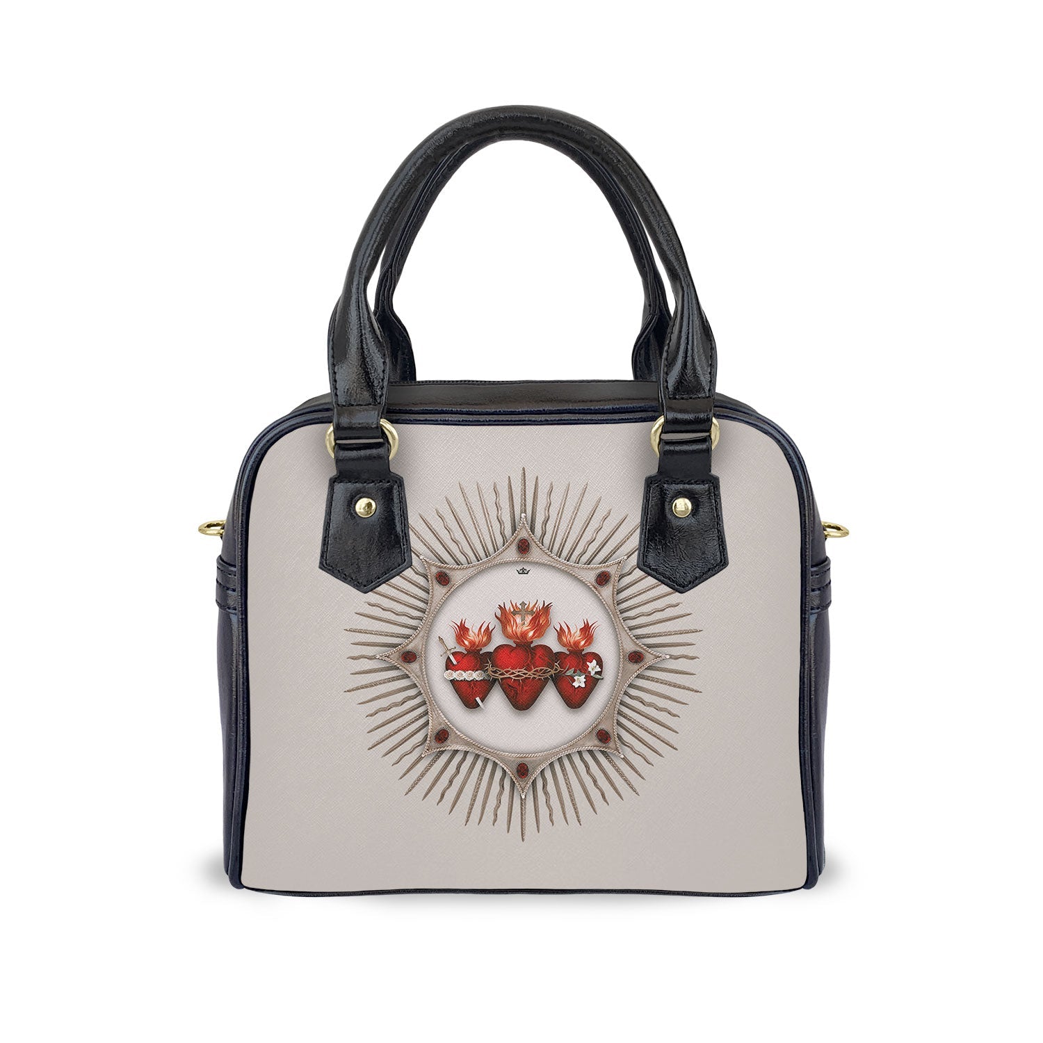 Holy Family Hearts Handbag (Radiant Diadem) - Venxara