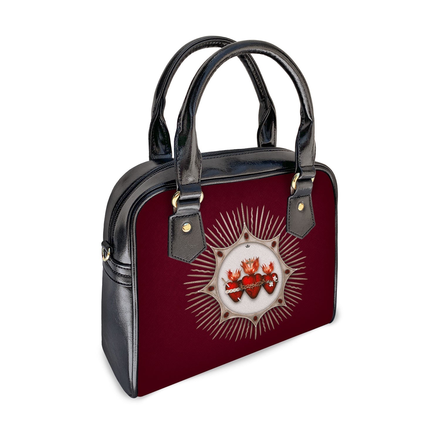 Holy Family Hearts Handbag (Radiant Diadem) - Venxara