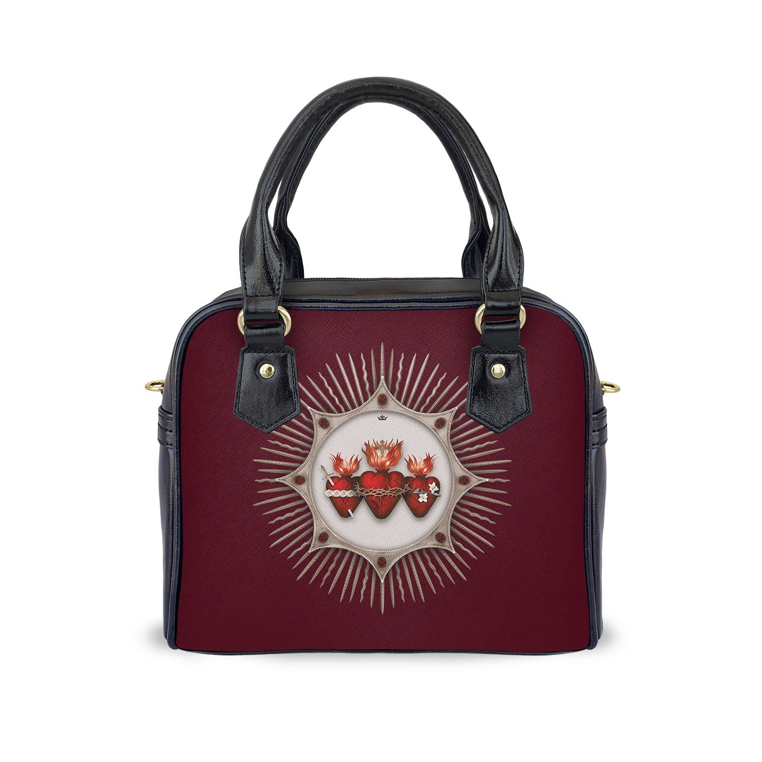 Holy Family Hearts Handbag (Radiant Diadem) - Venxara