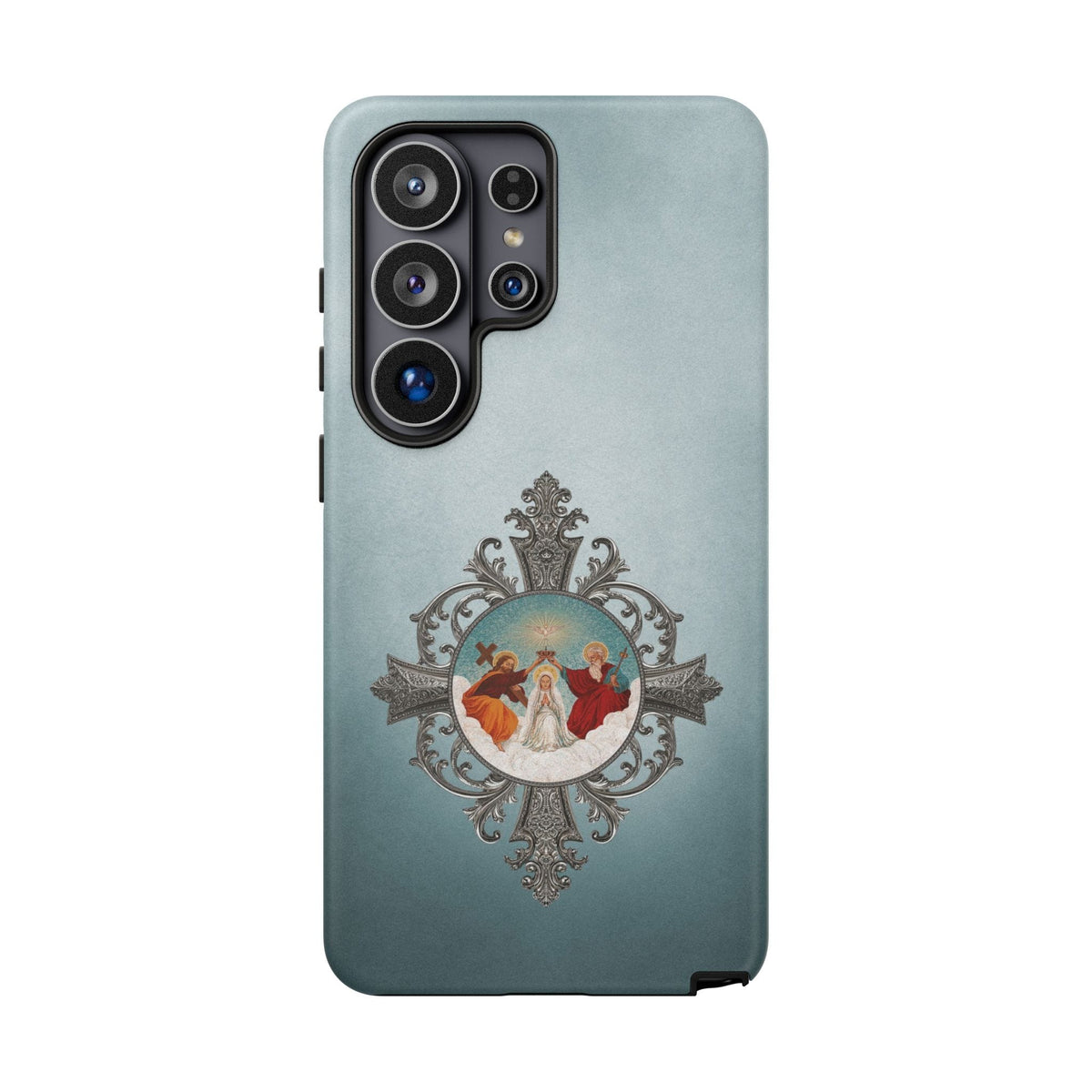 Mosaic Coronation of Mary Hard Phone Case Copyright VENXARA