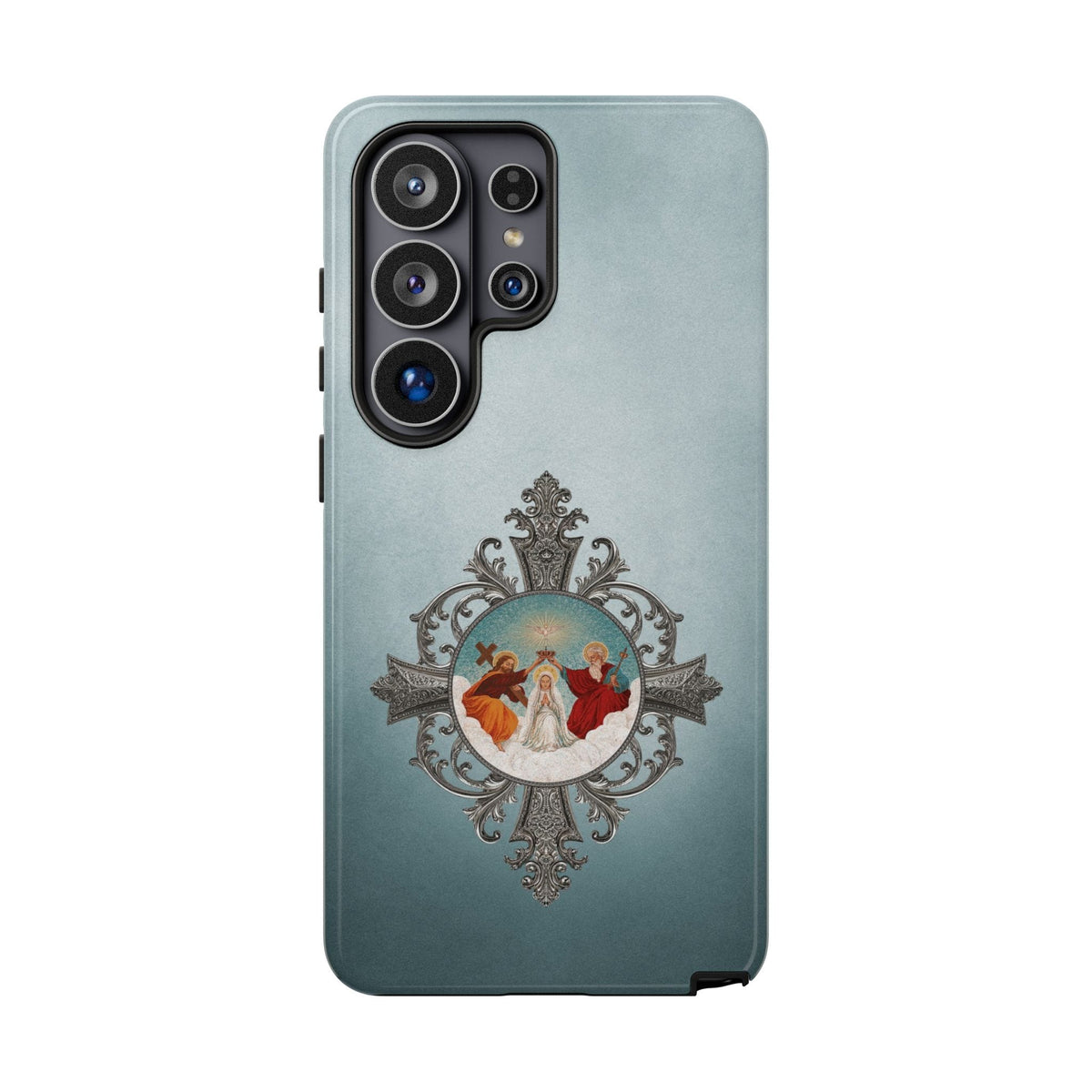 Mosaic Coronation of Mary Hard Phone Case Copyright VENXARA
