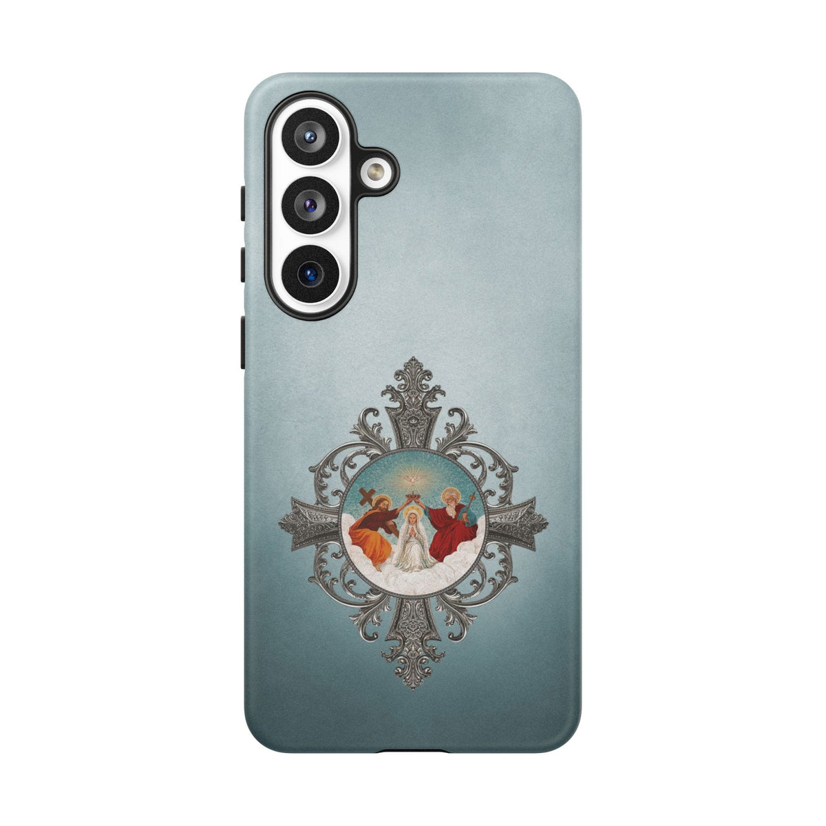 Mosaic Coronation of Mary Hard Phone Case Copyright VENXARA