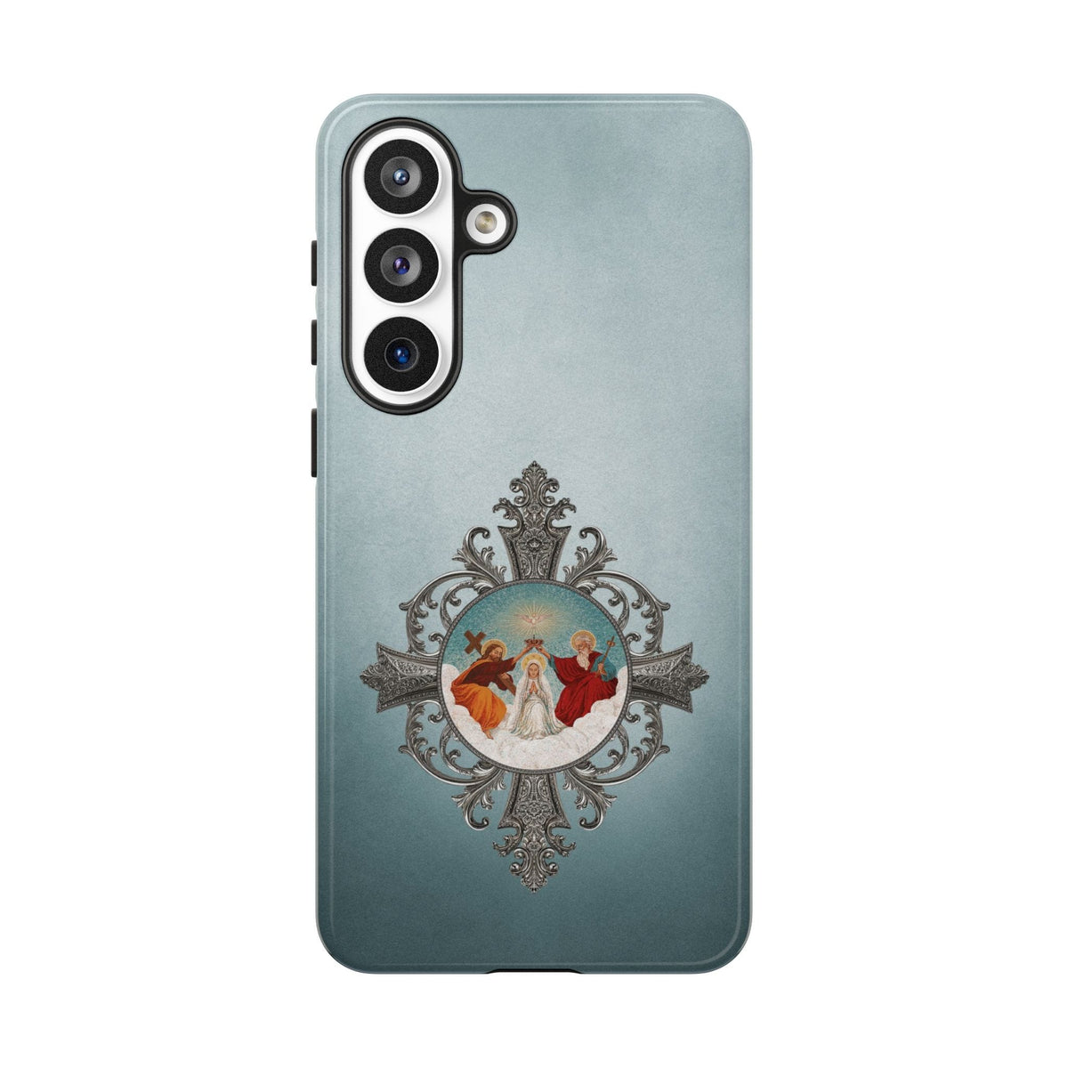 Mosaic Coronation of Mary Hard Phone Case Copyright VENXARA