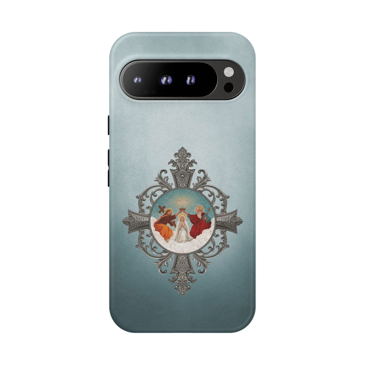 Mosaic Coronation of Mary Hard Phone Case Copyright VENXARA