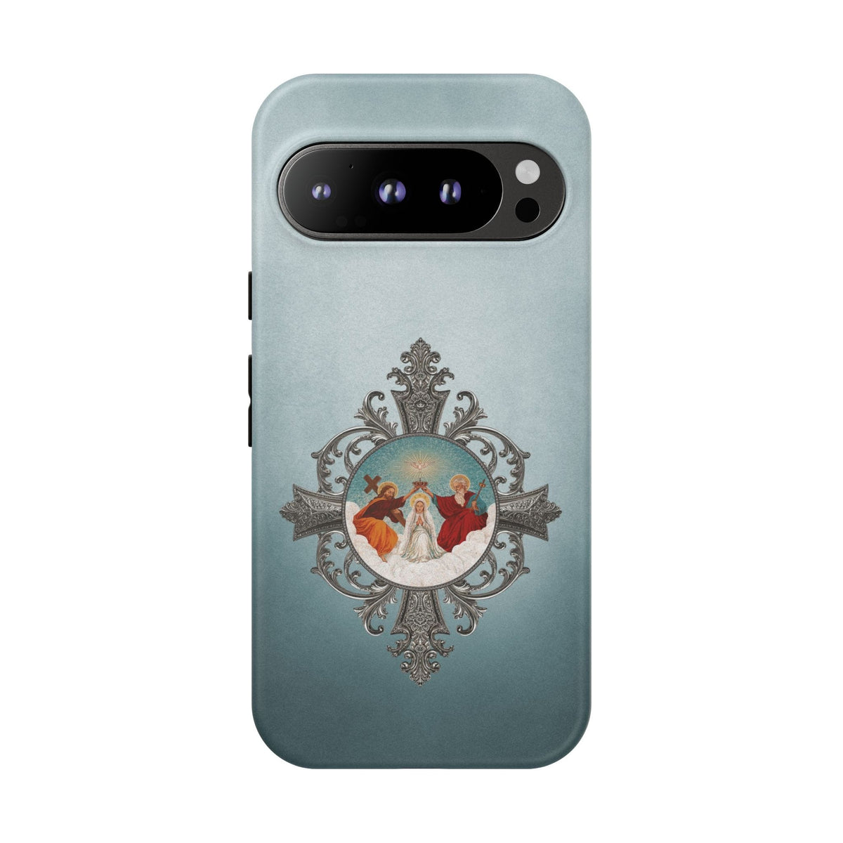 Mosaic Coronation of Mary Hard Phone Case Copyright VENXARA