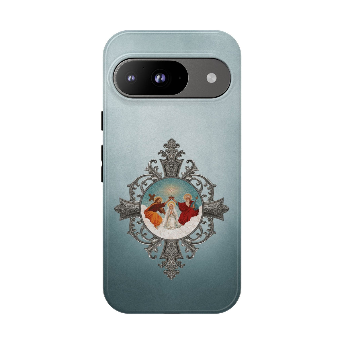 Mosaic Coronation of Mary Hard Phone Case Copyright VENXARA