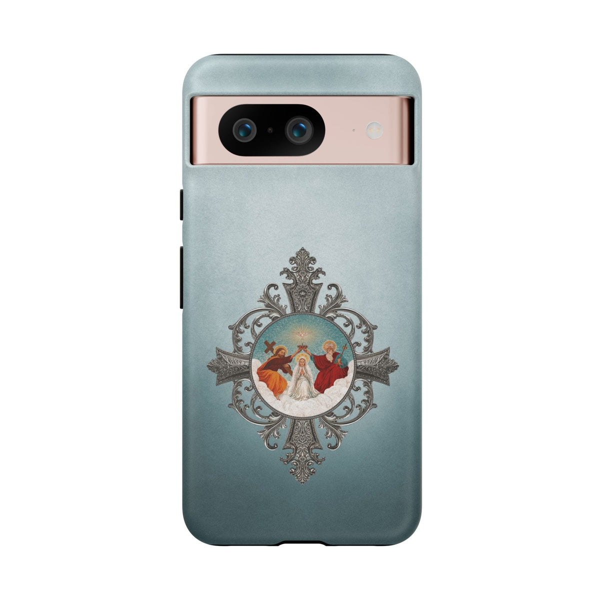 Mosaic Coronation of Mary Hard Phone Case Copyright VENXARA