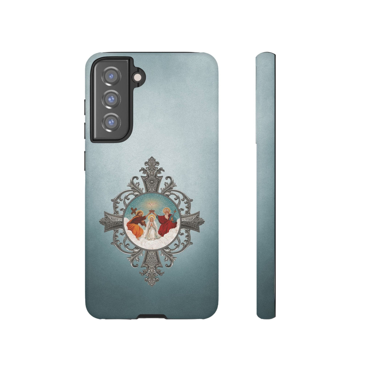 Mosaic Coronation of Mary Hard Phone Case Copyright VENXARA