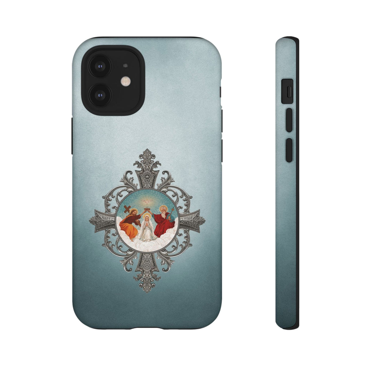 Mosaic Coronation of Mary Hard Phone Case Copyright VENXARA
