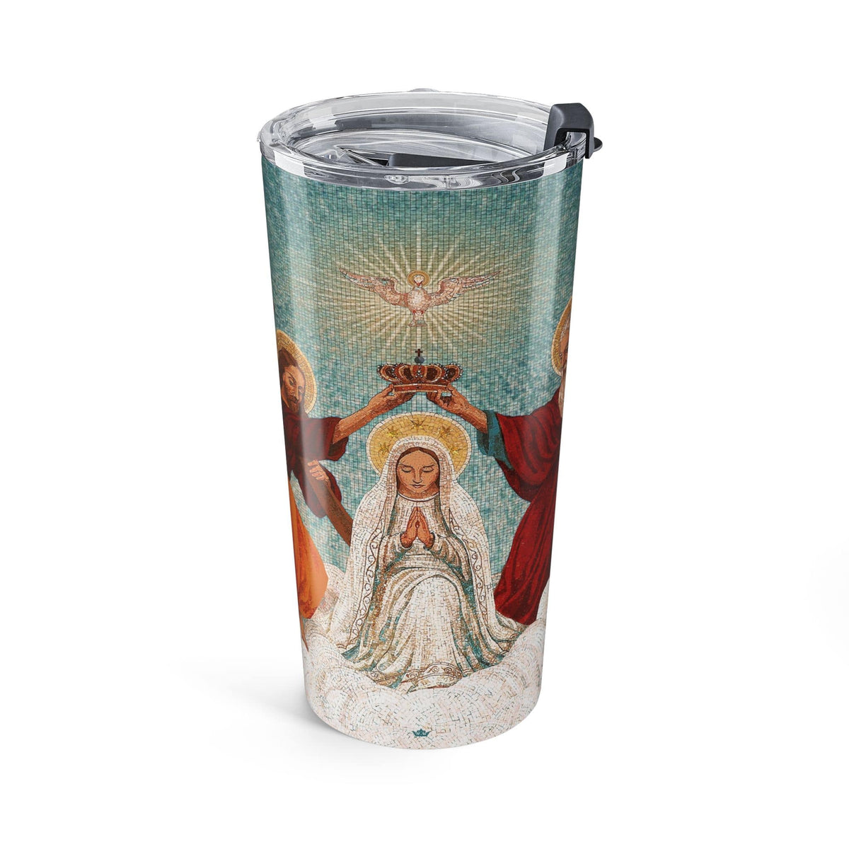 Mosaic Coronation of Mary Tumbler 20 oz. Copyright VENXARA