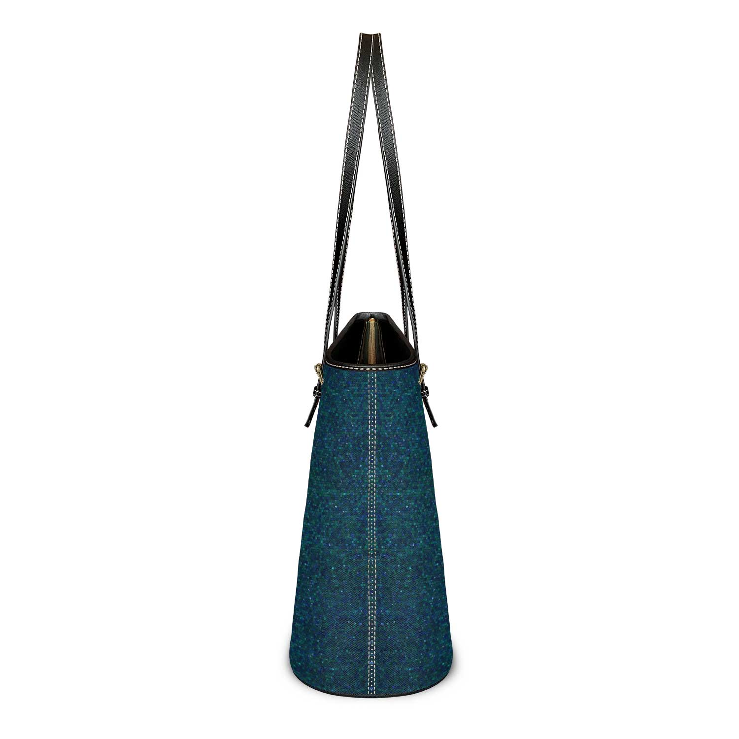 Mosaic Madonna and Child Tote Bag (Brilliant Blue) - VENXARA®