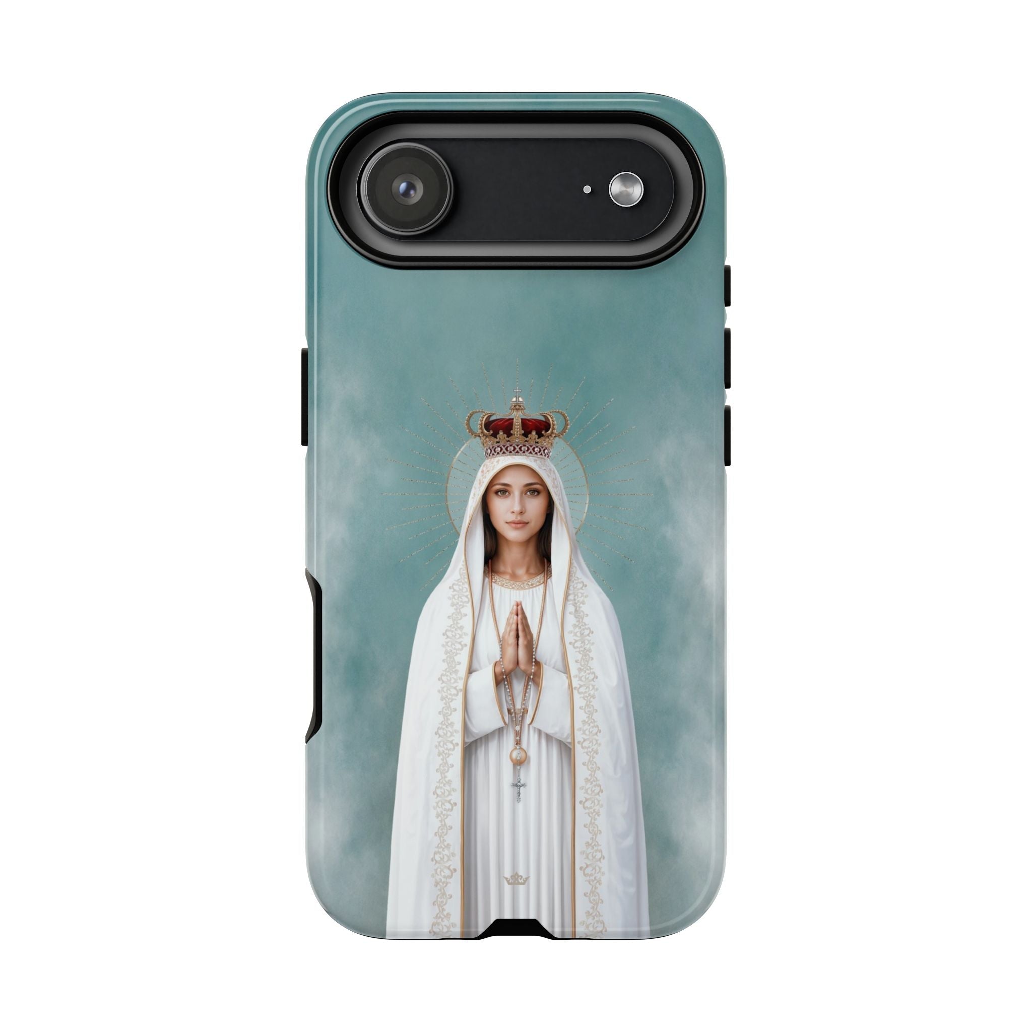 Our Lady of Fatima Hard Phone Case - Venxara