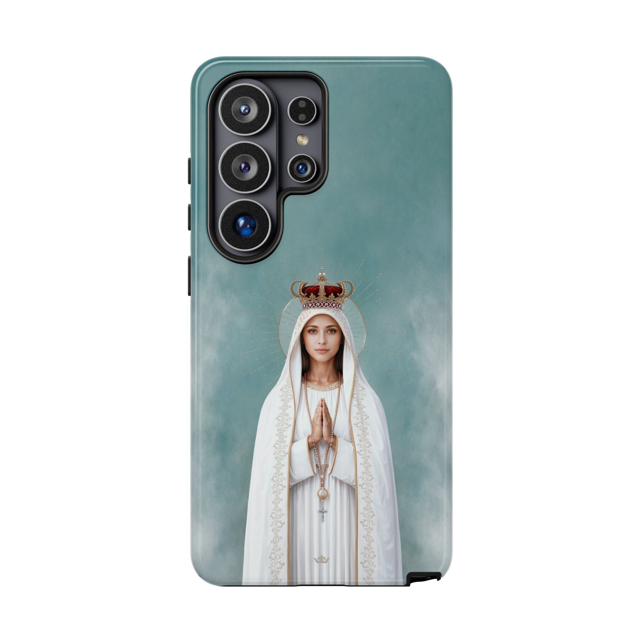 Our Lady of Fatima Hard Phone Case - Venxara