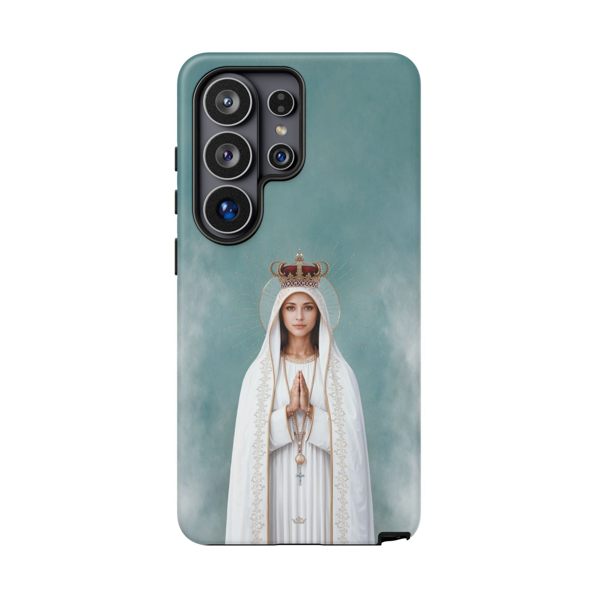 Our Lady of Fatima Hard Phone Case - Venxara