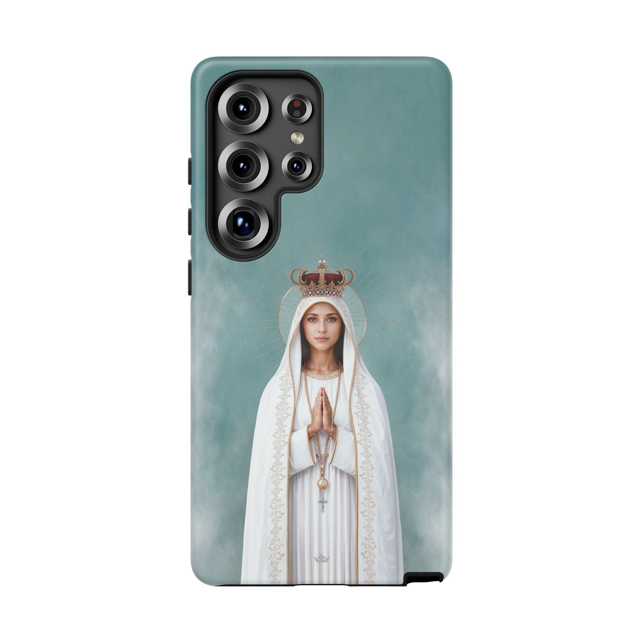 Our Lady of Fatima Hard Phone Case - Venxara