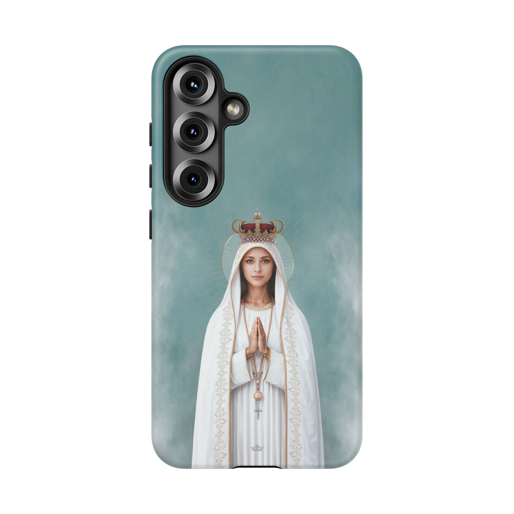 Our Lady of Fatima Hard Phone Case - Venxara