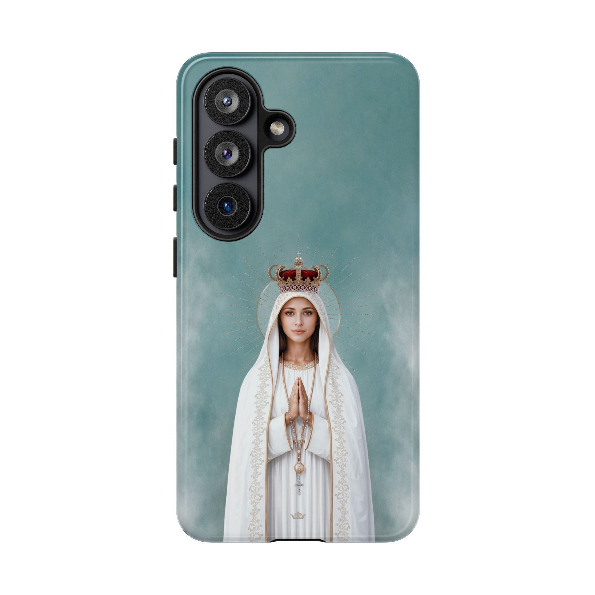 Our Lady of Fatima Hard Phone Case - Venxara