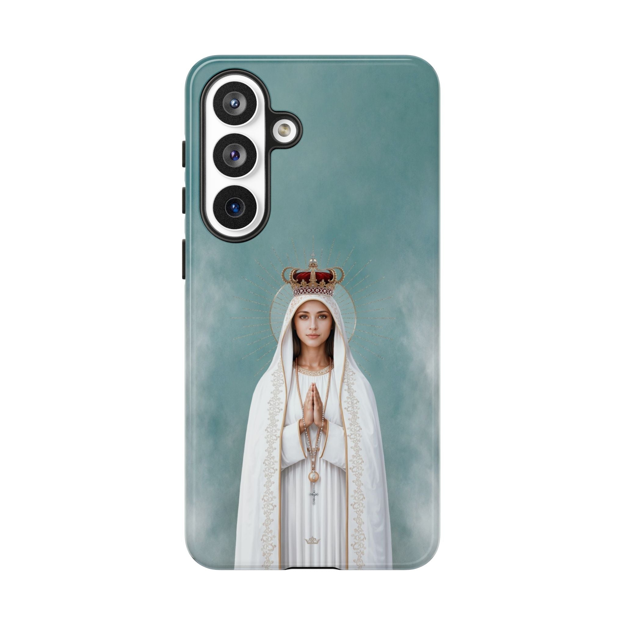 Our Lady of Fatima Hard Phone Case - Venxara