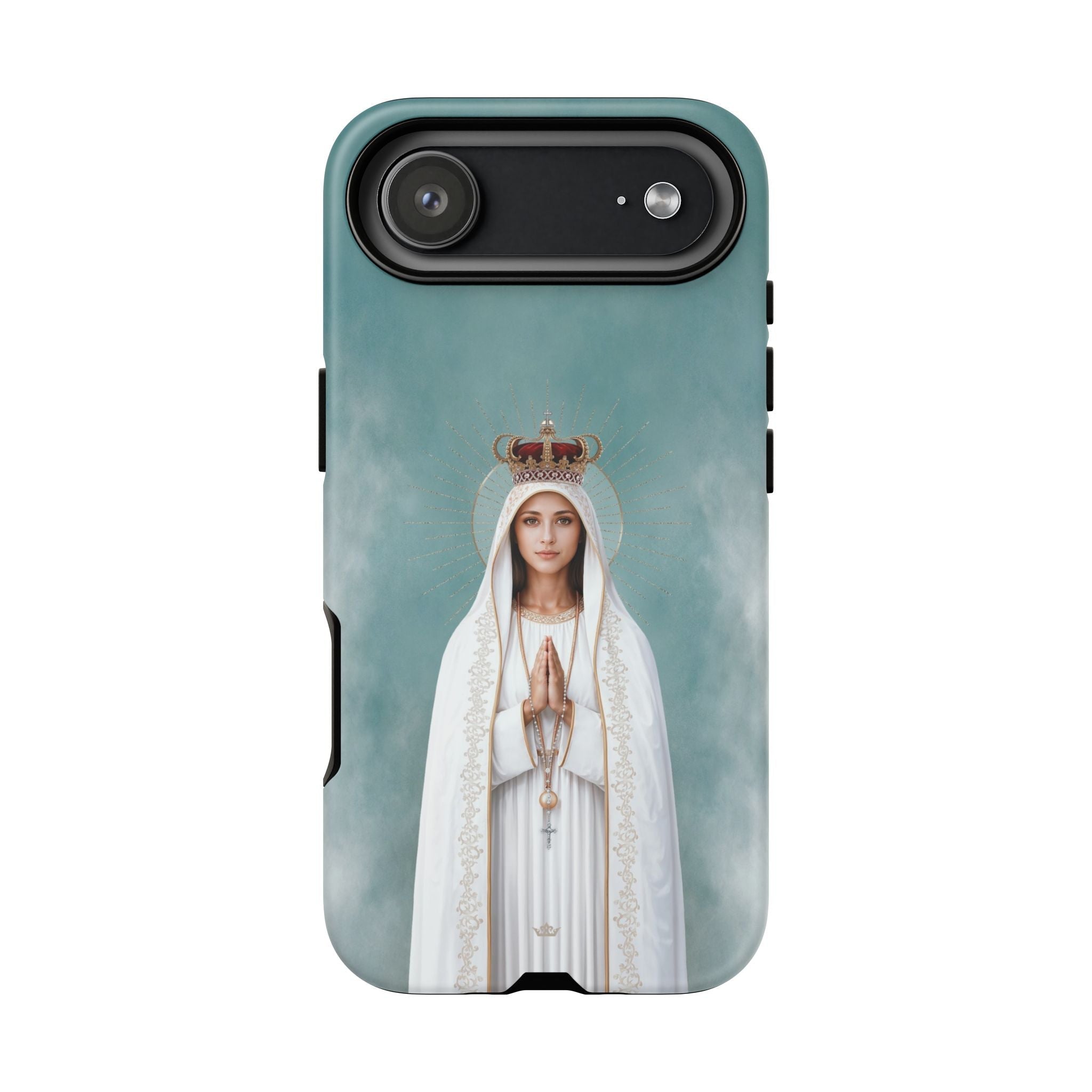 Our Lady of Fatima Hard Phone Case - Venxara