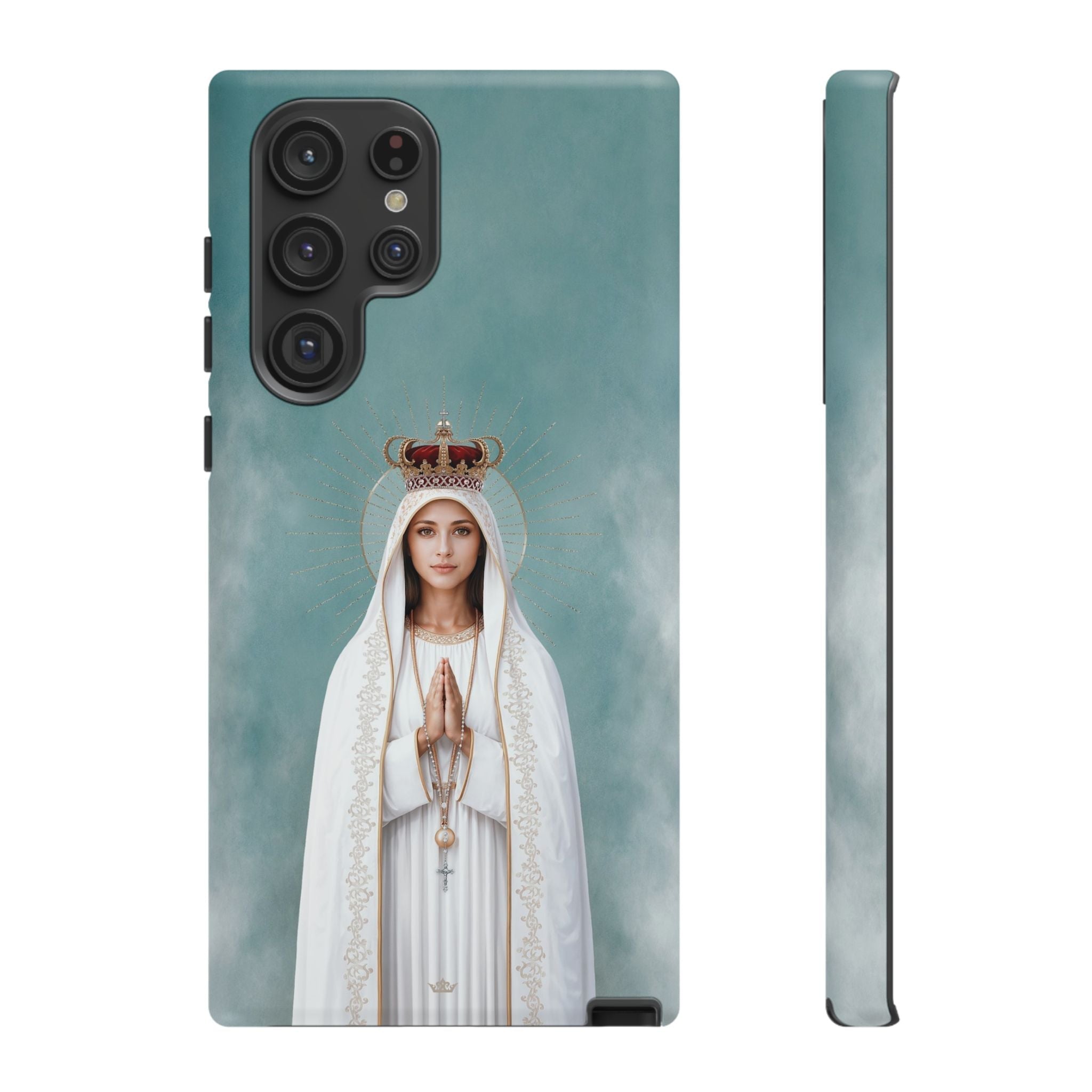 Our Lady of Fatima Hard Phone Case - Venxara