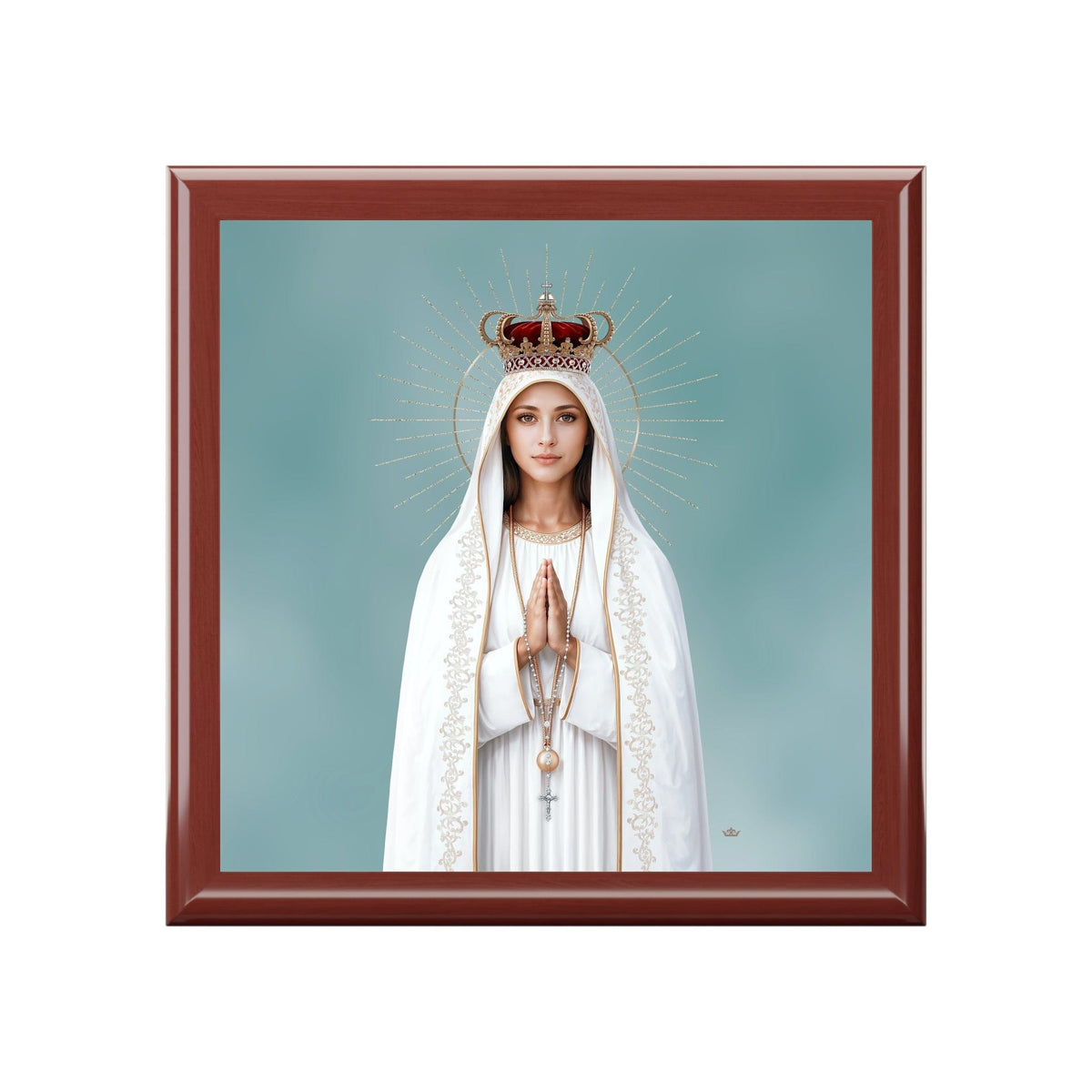 Our Lady of Fatima Keepsake Box Copyright VENXARA