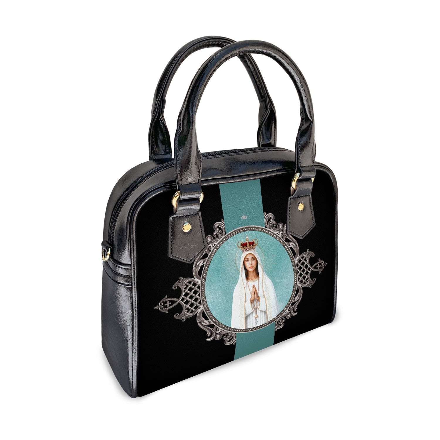 Our Lady of Fatima Medallion Handbag - VENXARA