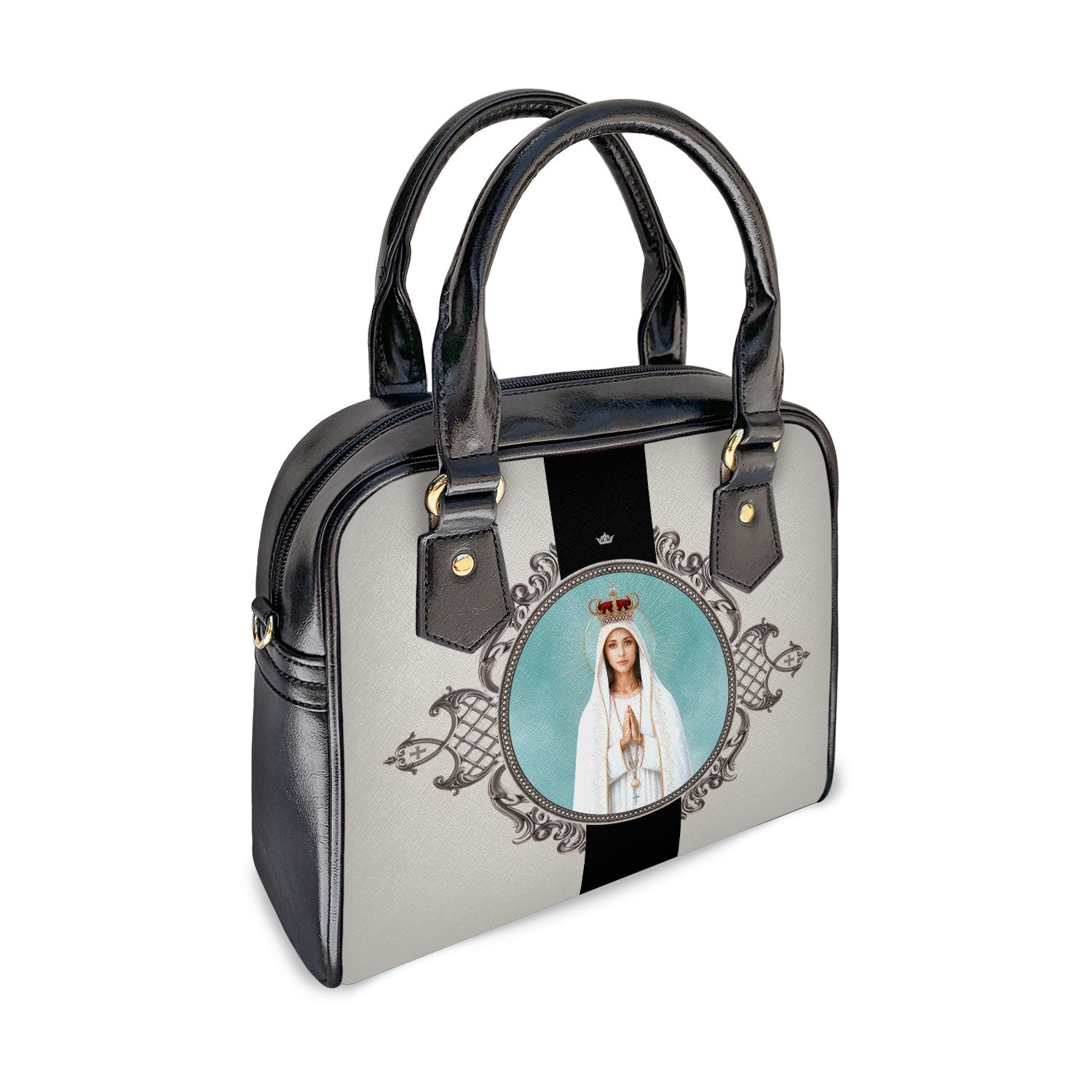 Our Lady of Fatima Medallion Handbag - VENXARA