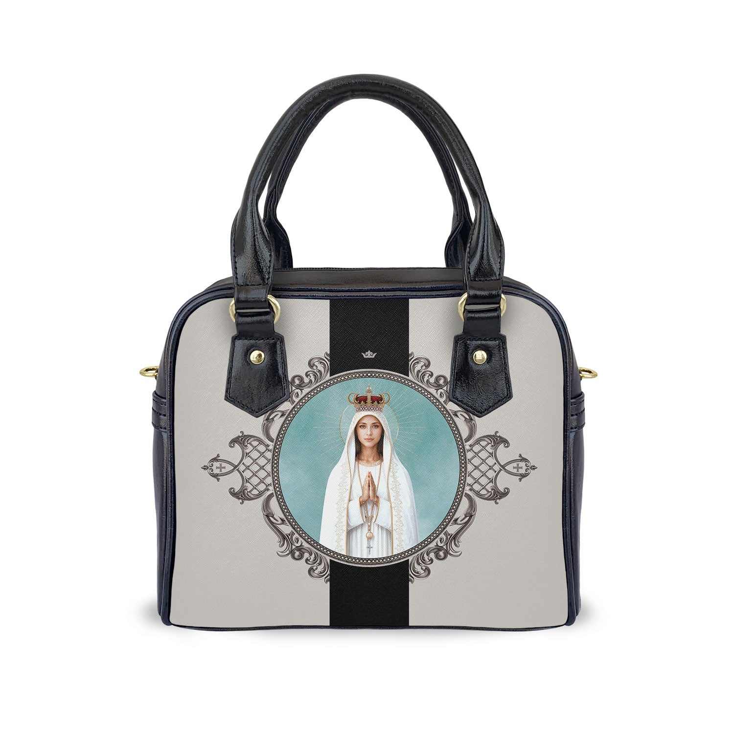 Our Lady of Fatima Medallion Handbag - VENXARA