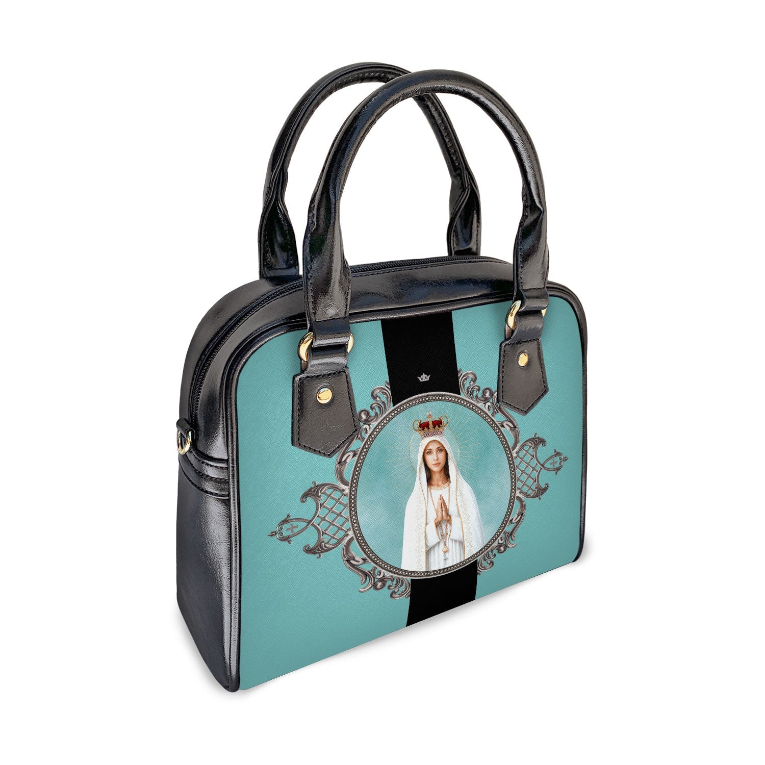 Our Lady of Fatima Medallion Handbag - VENXARA