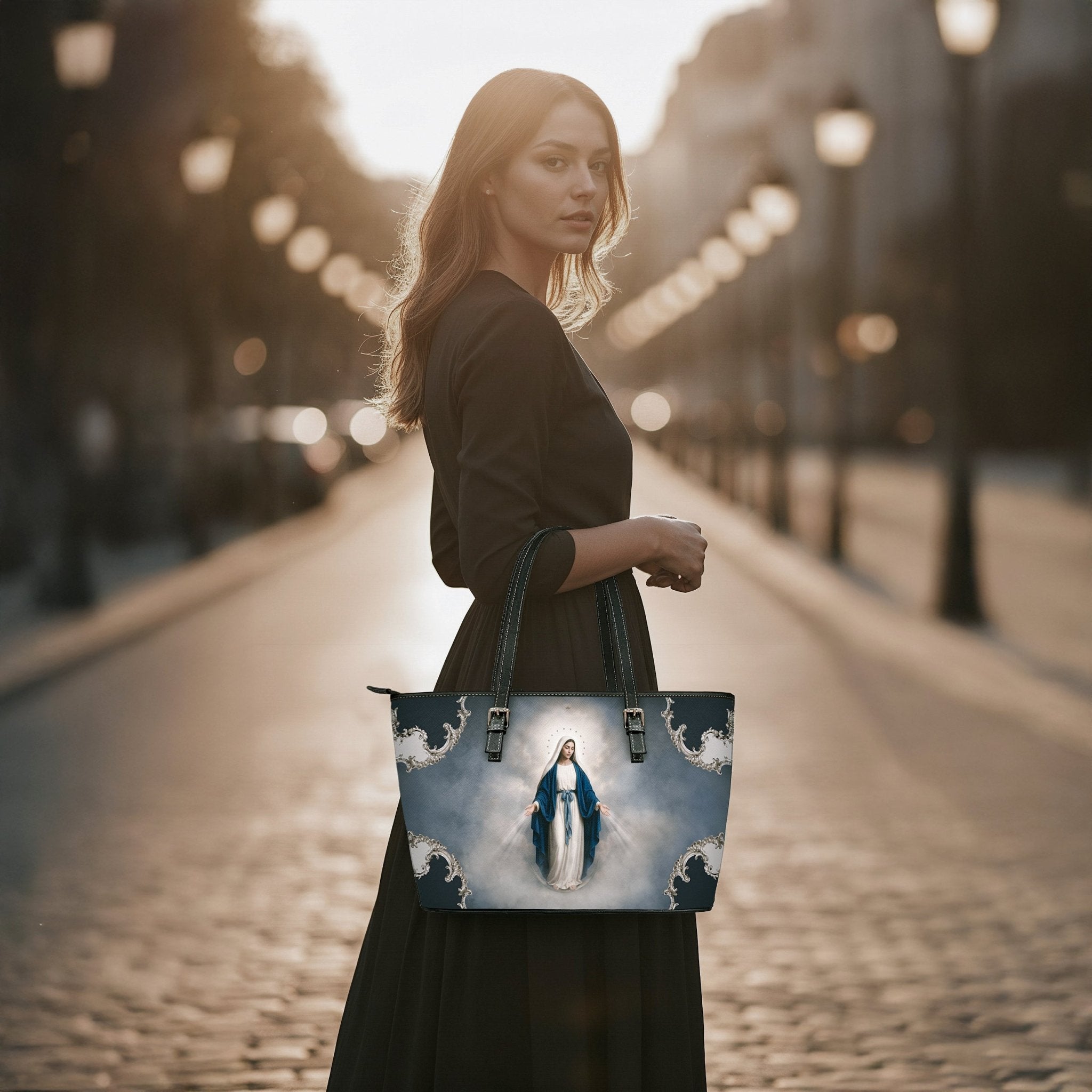 Our Lady of Grace Tote Bag (Baroque)
