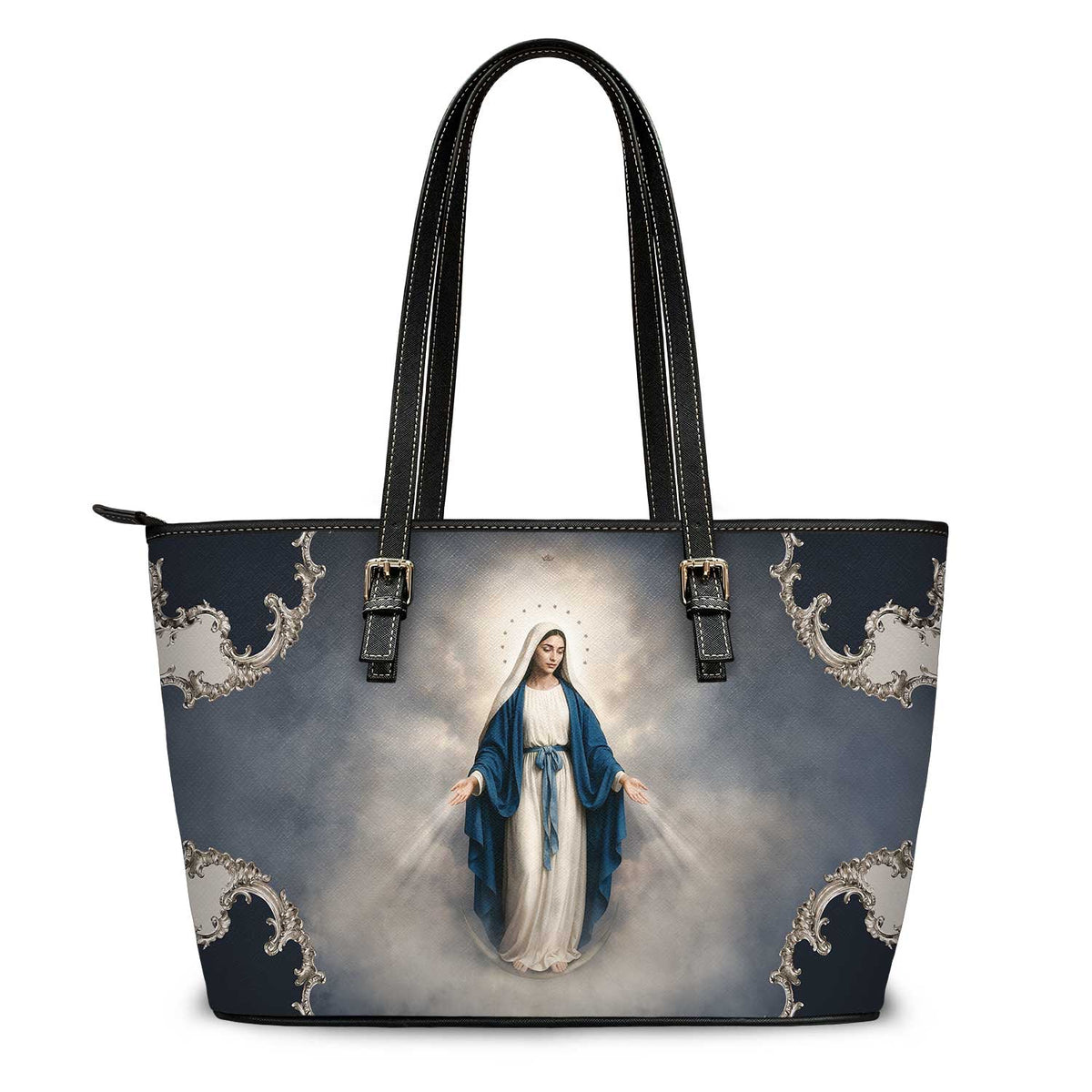 Our Lady of Grace Tote Bag (Baroque) Copyright VENXARA