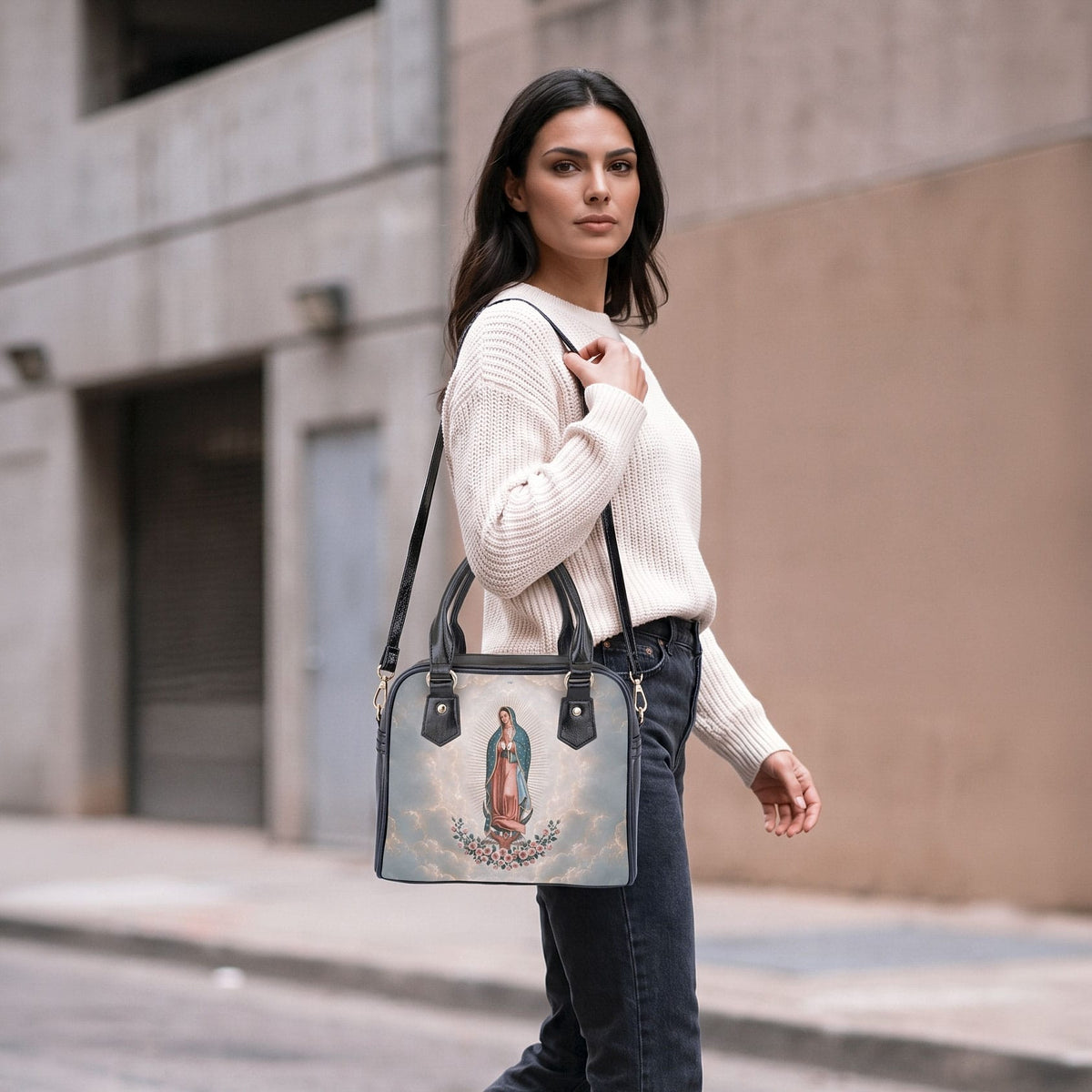 Our Lady of Guadalupe Handbag Copyright VENXARA