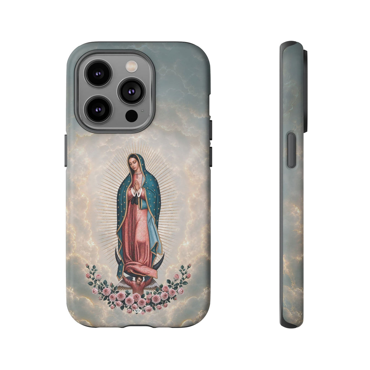 Our Lady of Guadalupe Hard Phone Case Copyright VENXARA